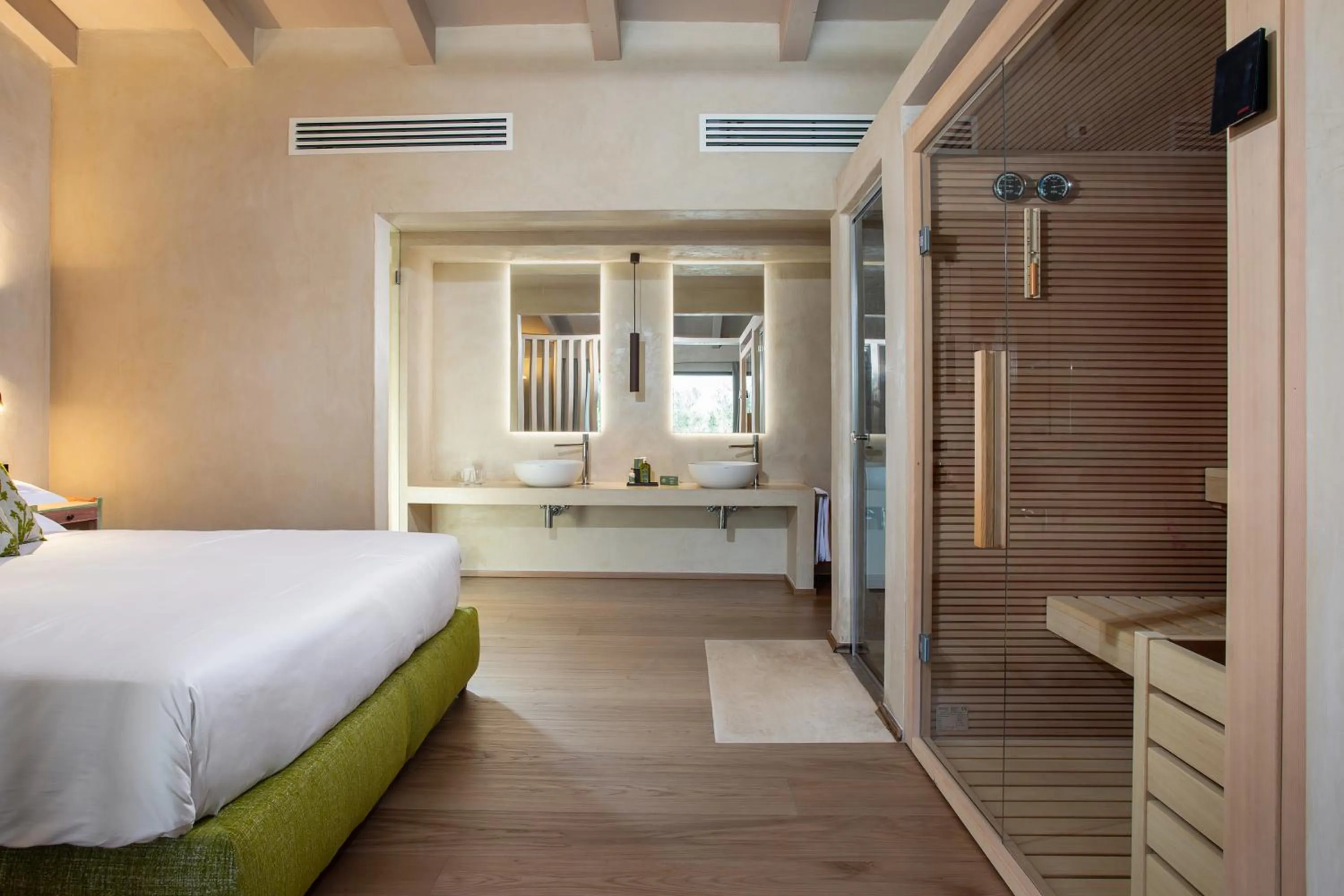 Sauna, Bed in Stazzo Lu Ciaccaru