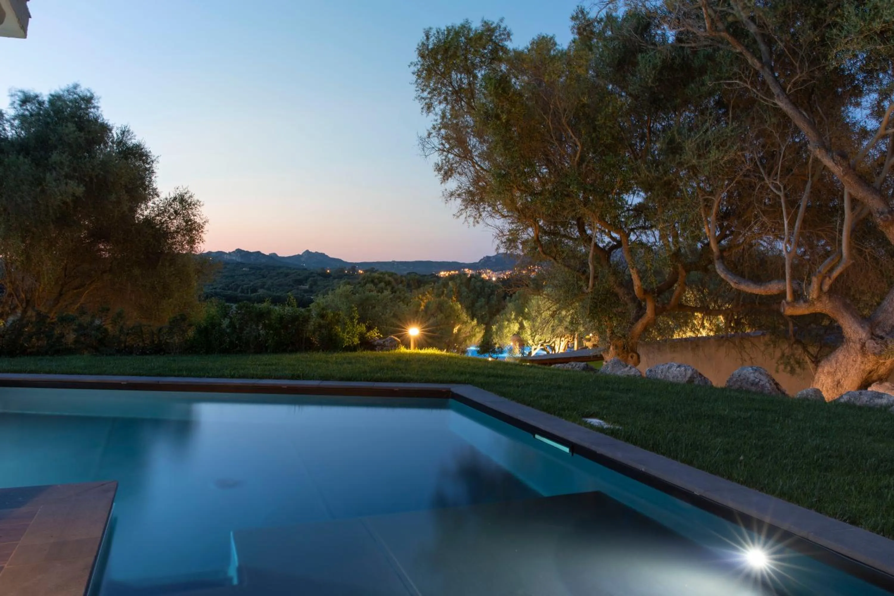 Pool view in Stazzo Lu Ciaccaru