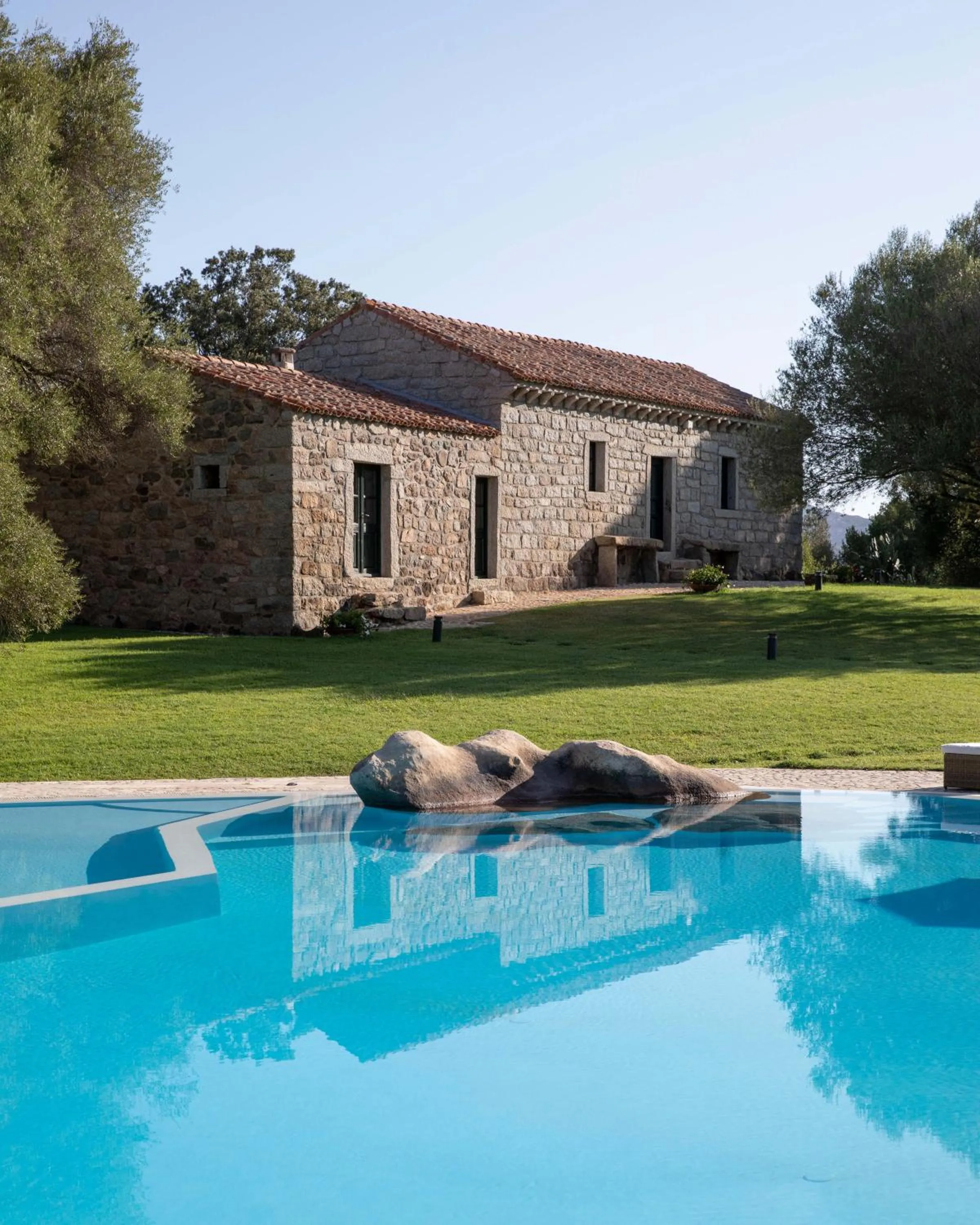 Swimming pool in Stazzo Lu Ciaccaru