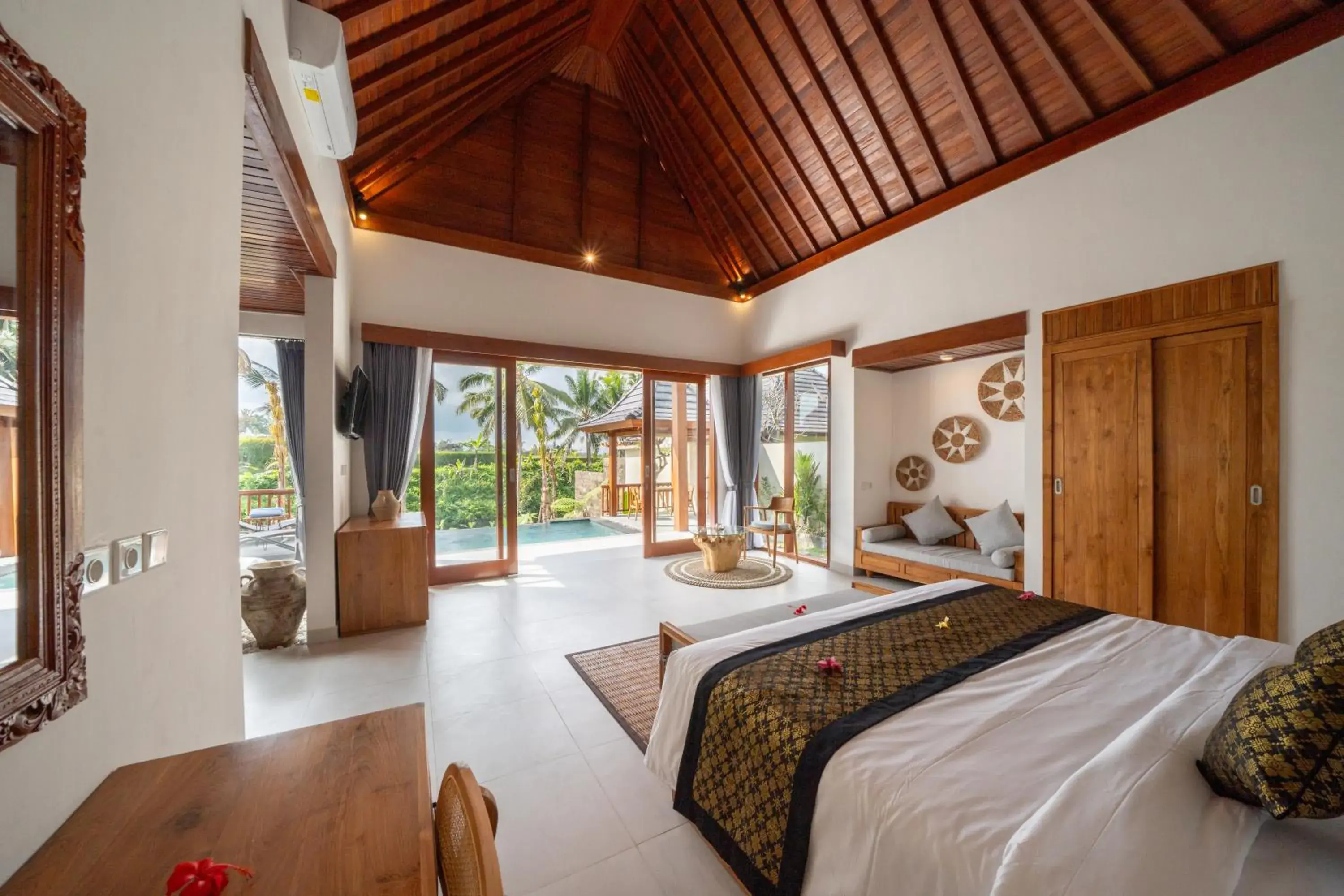 One-Bedroom Villa with Private Pool and Rice Field View in Dewi Kunti Villa One-Bedroom Villa with Private Pool and Rice Field View in Dewi Kunti Villa
