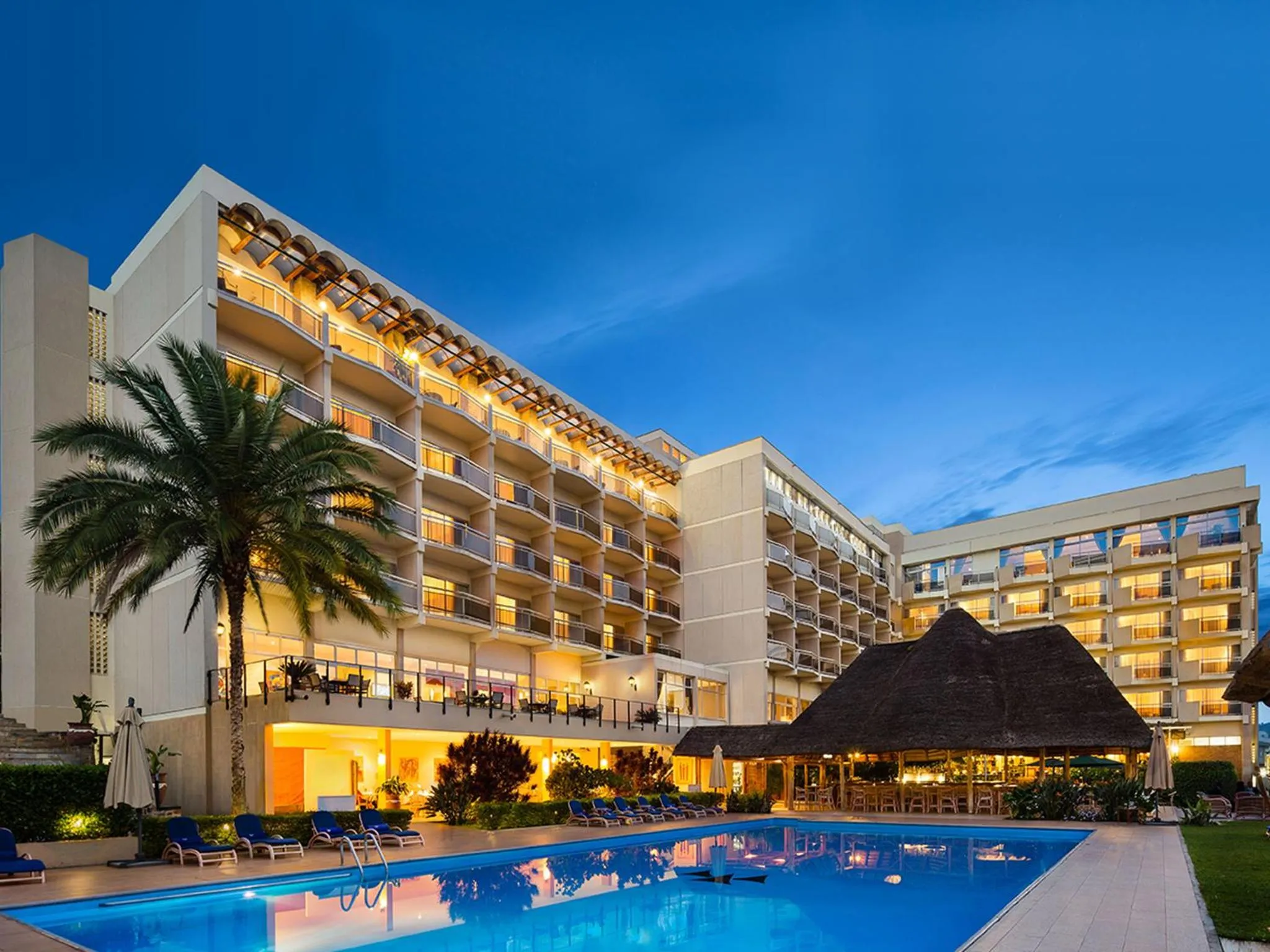 Property building in Hotel des Mille Collines