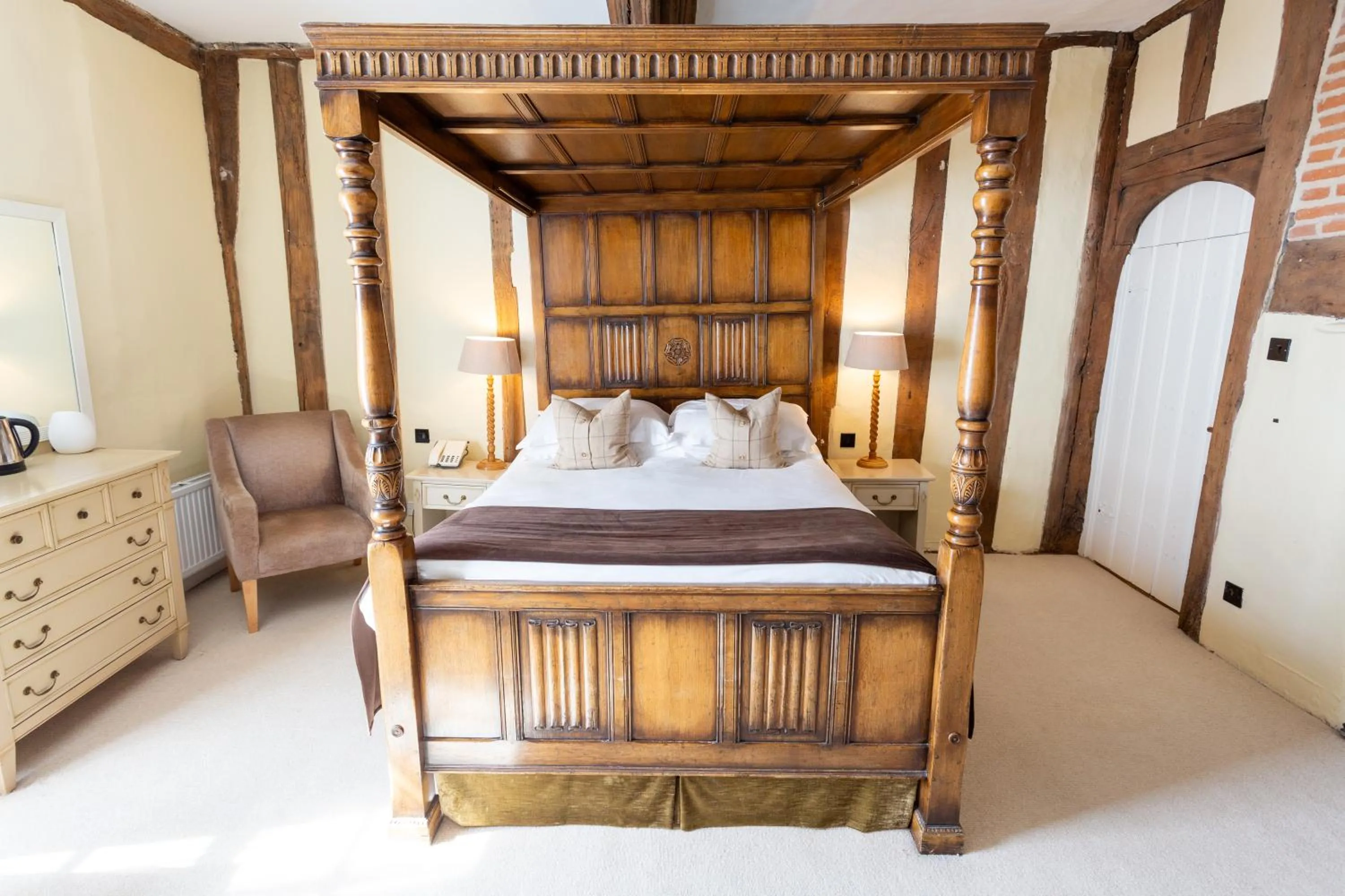 Bed in Swan Hotel & Spa