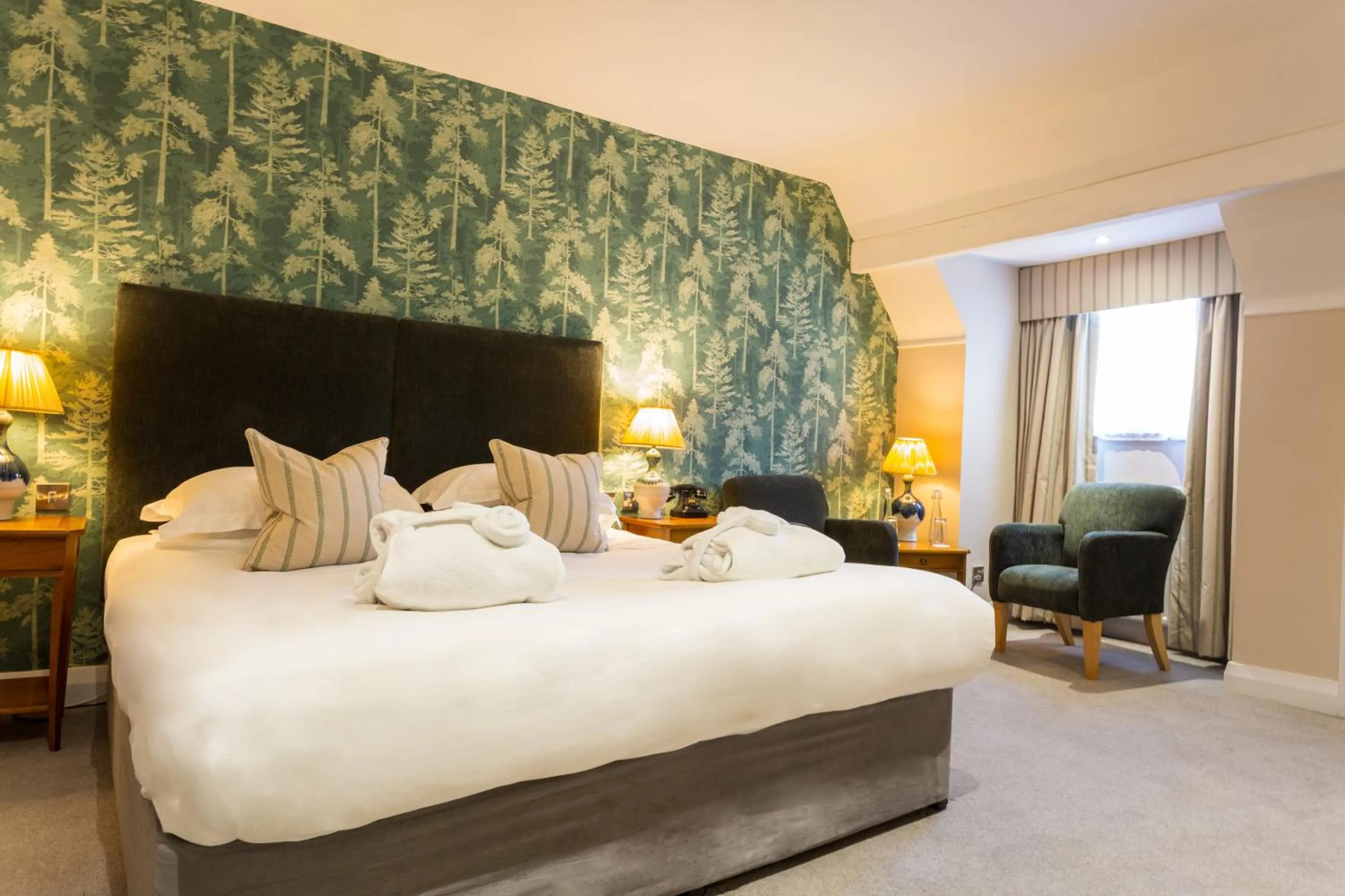 Bed in Swan Hotel & Spa