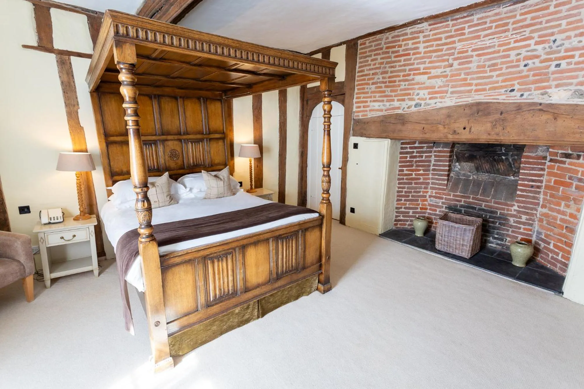 Bed in Swan Hotel & Spa