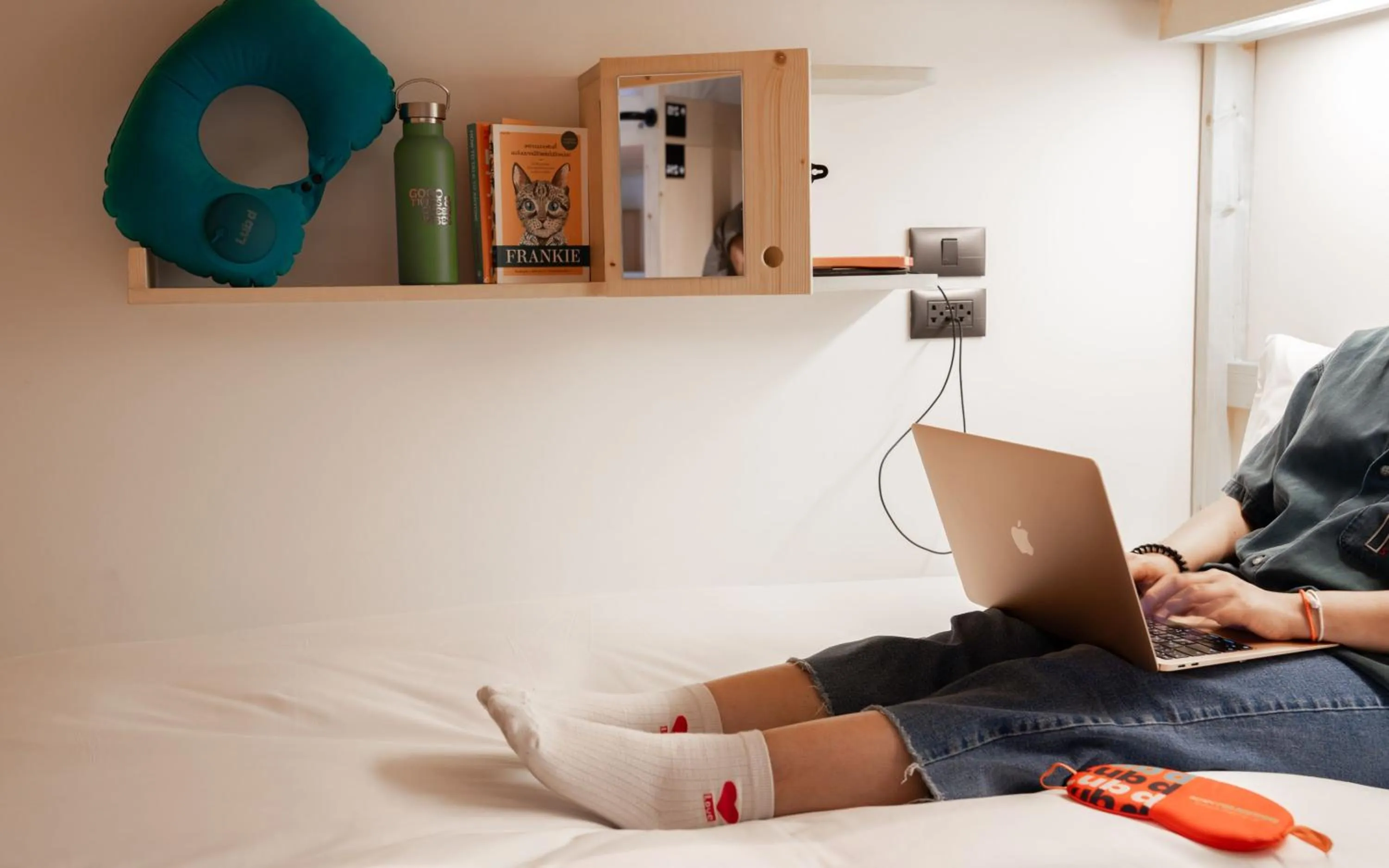 Bed in Lub d Bangkok Chinatown - Steps from Sam Yod MRT Station