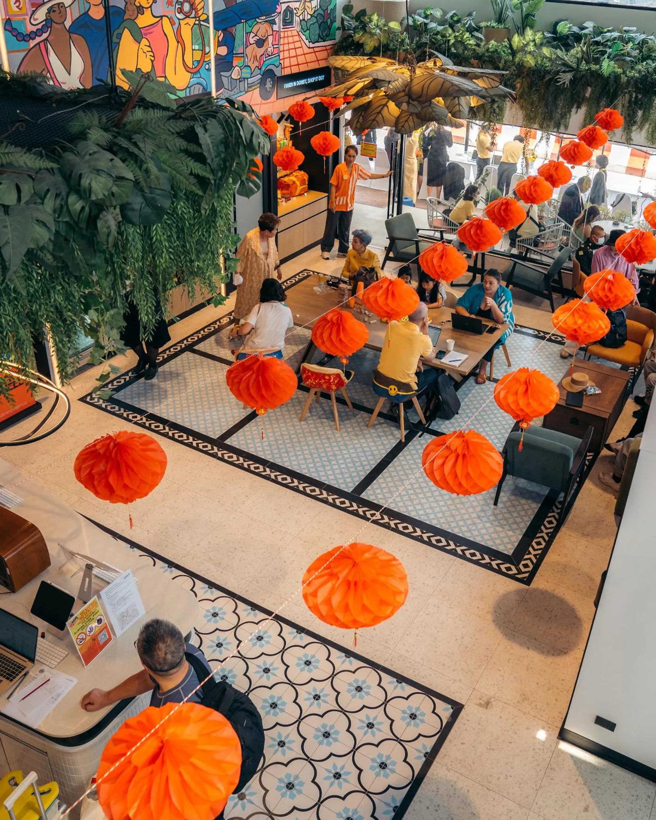 Lobby or reception in Lub d Bangkok Chinatown - Steps from Sam Yod MRT Station