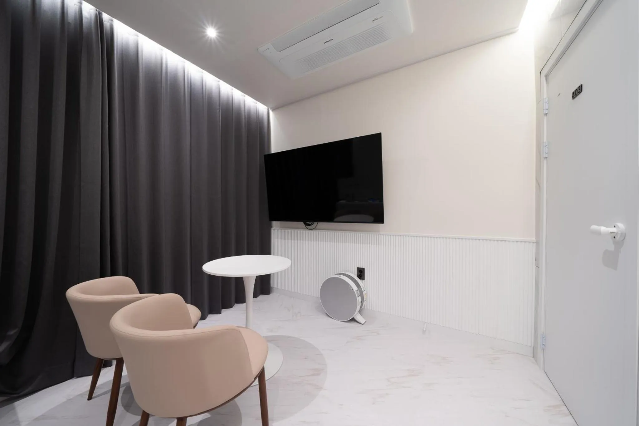 TV and multimedia in Gapyeong hotel GRAZIE