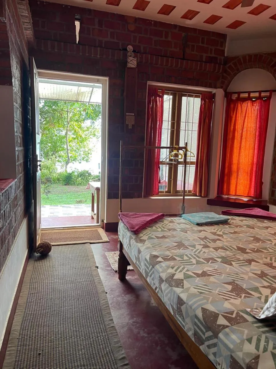 Bed in AshtamudiVillas