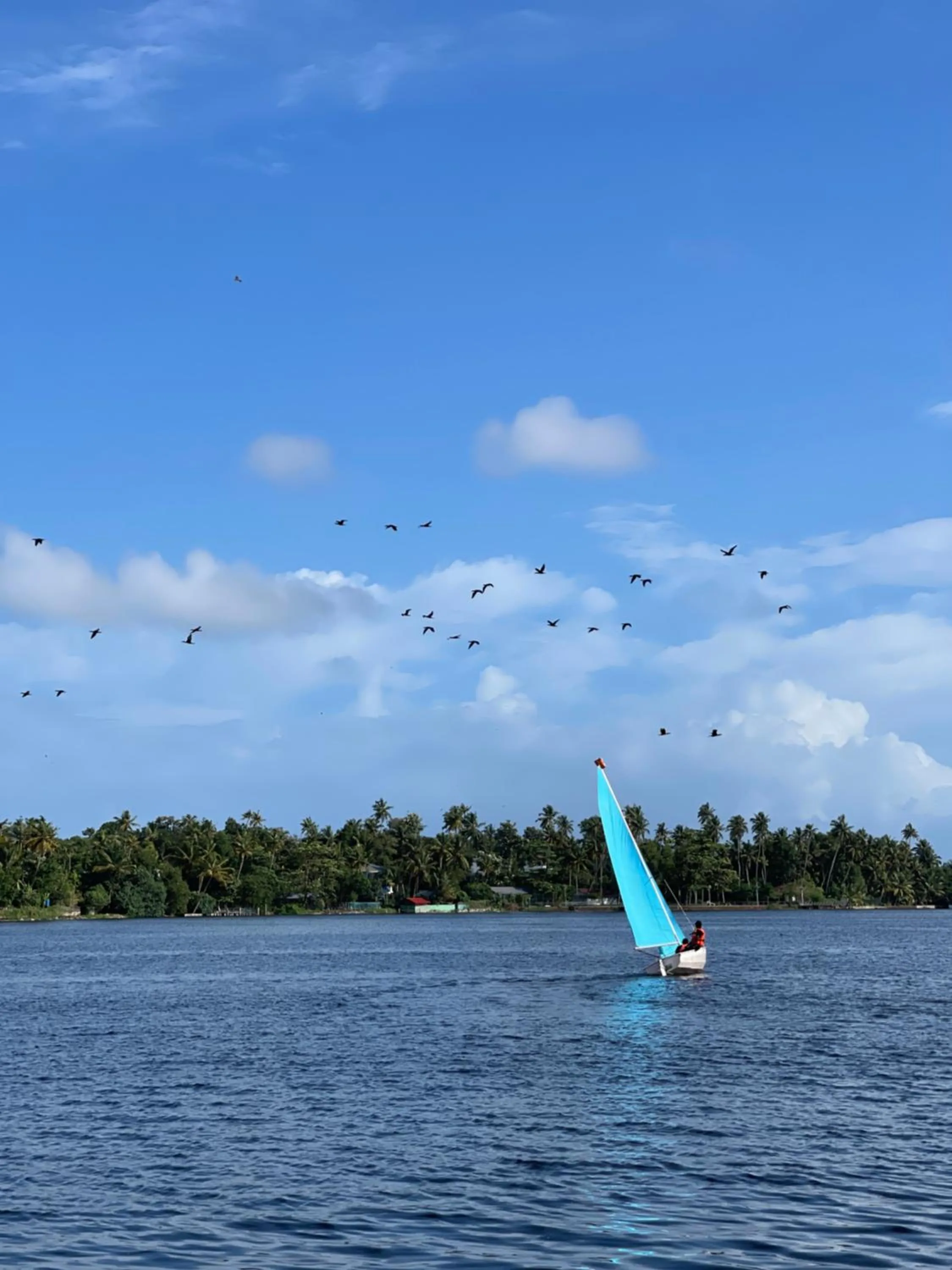Lake view in AshtamudiVillas