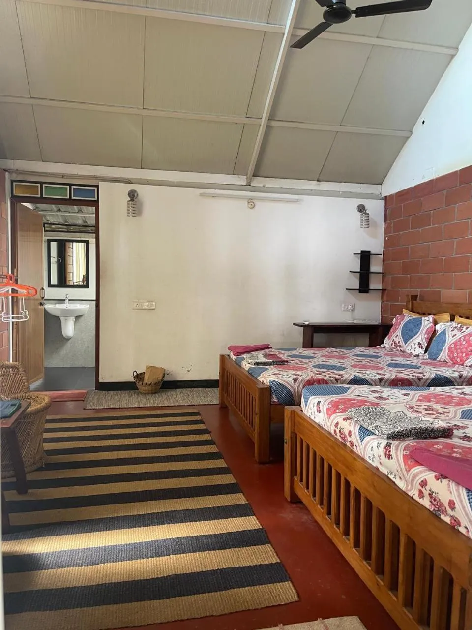 Bed in AshtamudiVillas