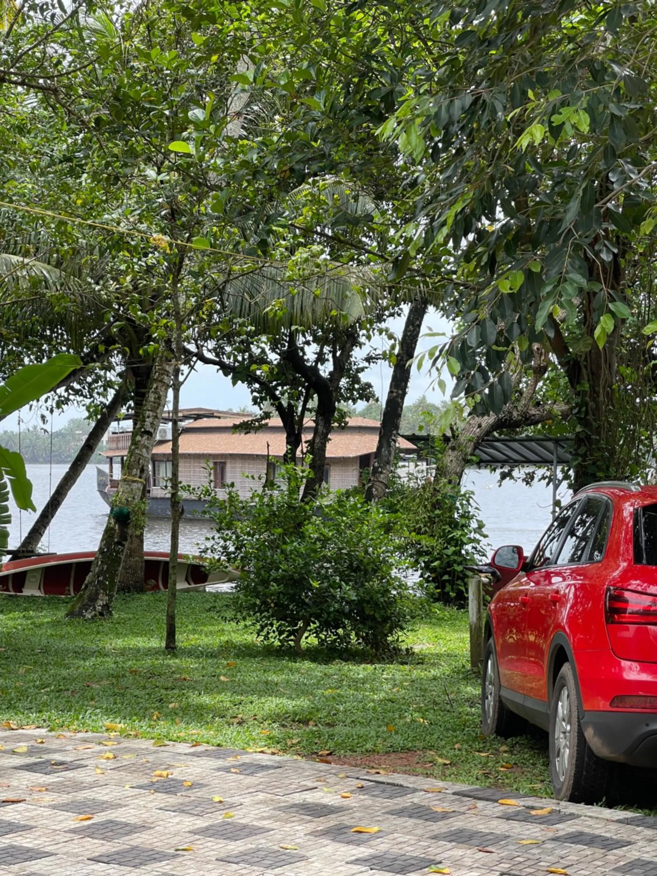 View (from property/room) in AshtamudiVillas