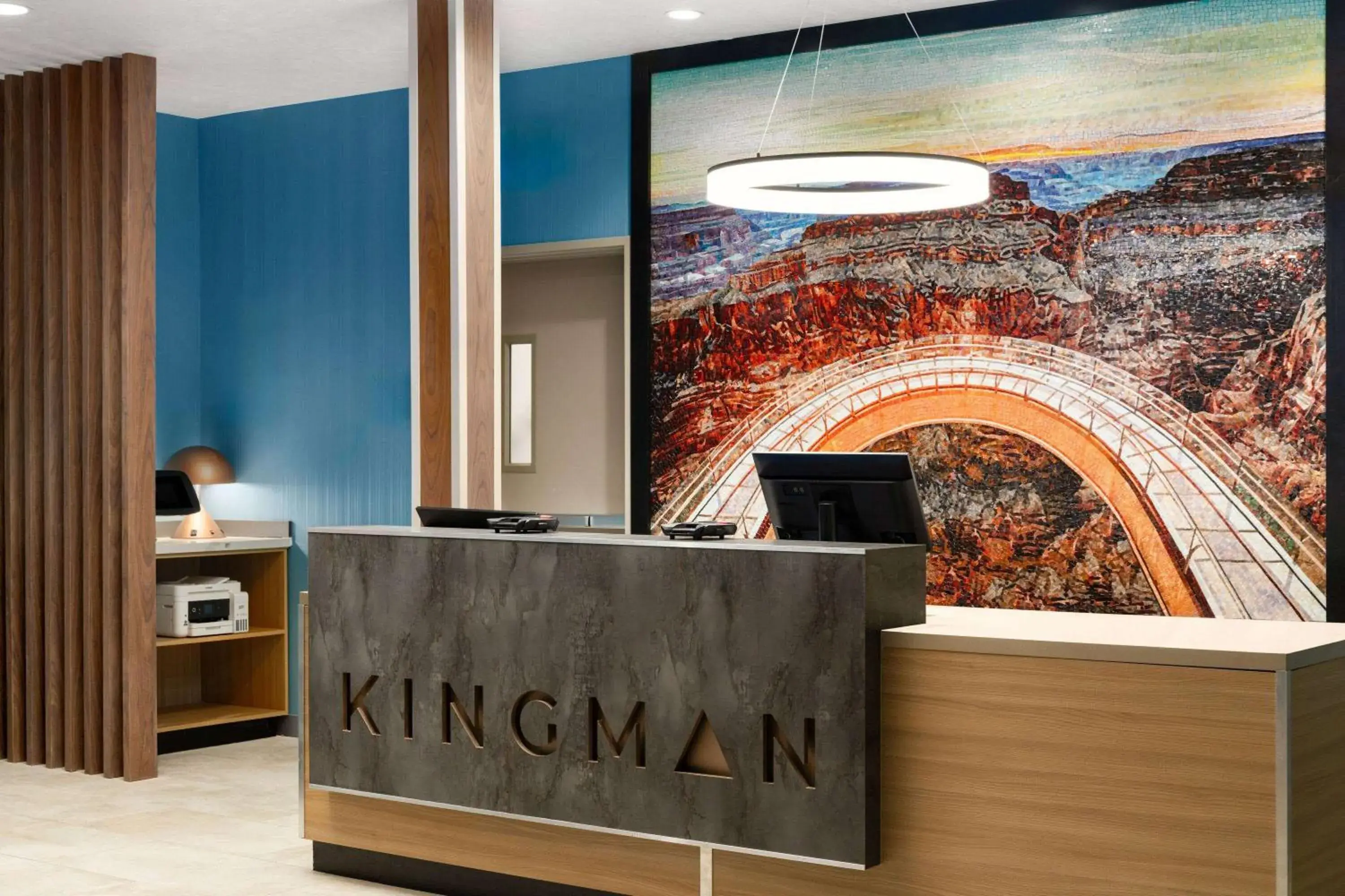 Lobby or reception in Hawthorn Extended Stay by Wyndham Kingman Lobby or reception in Hawthorn Extended Stay by Wyndham Kingman
