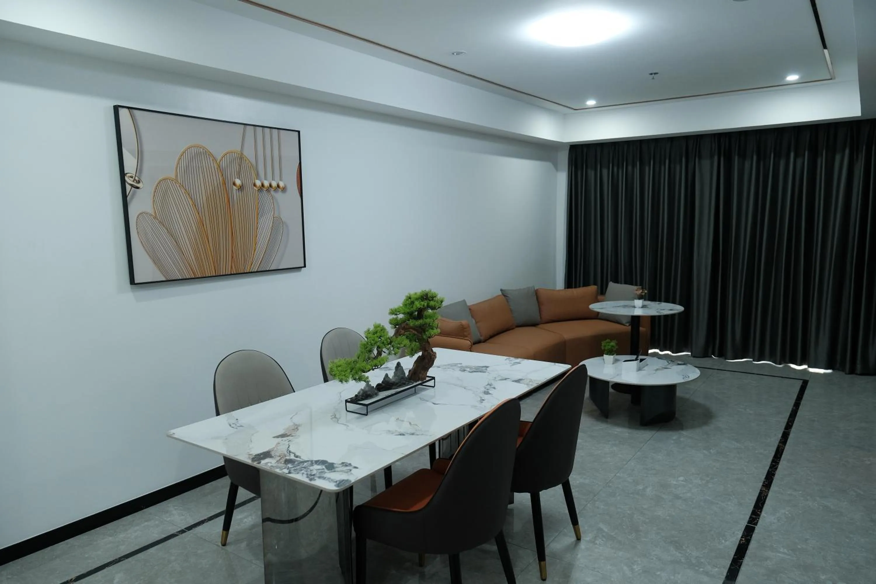 Living room in Golden Seagulls Hotel