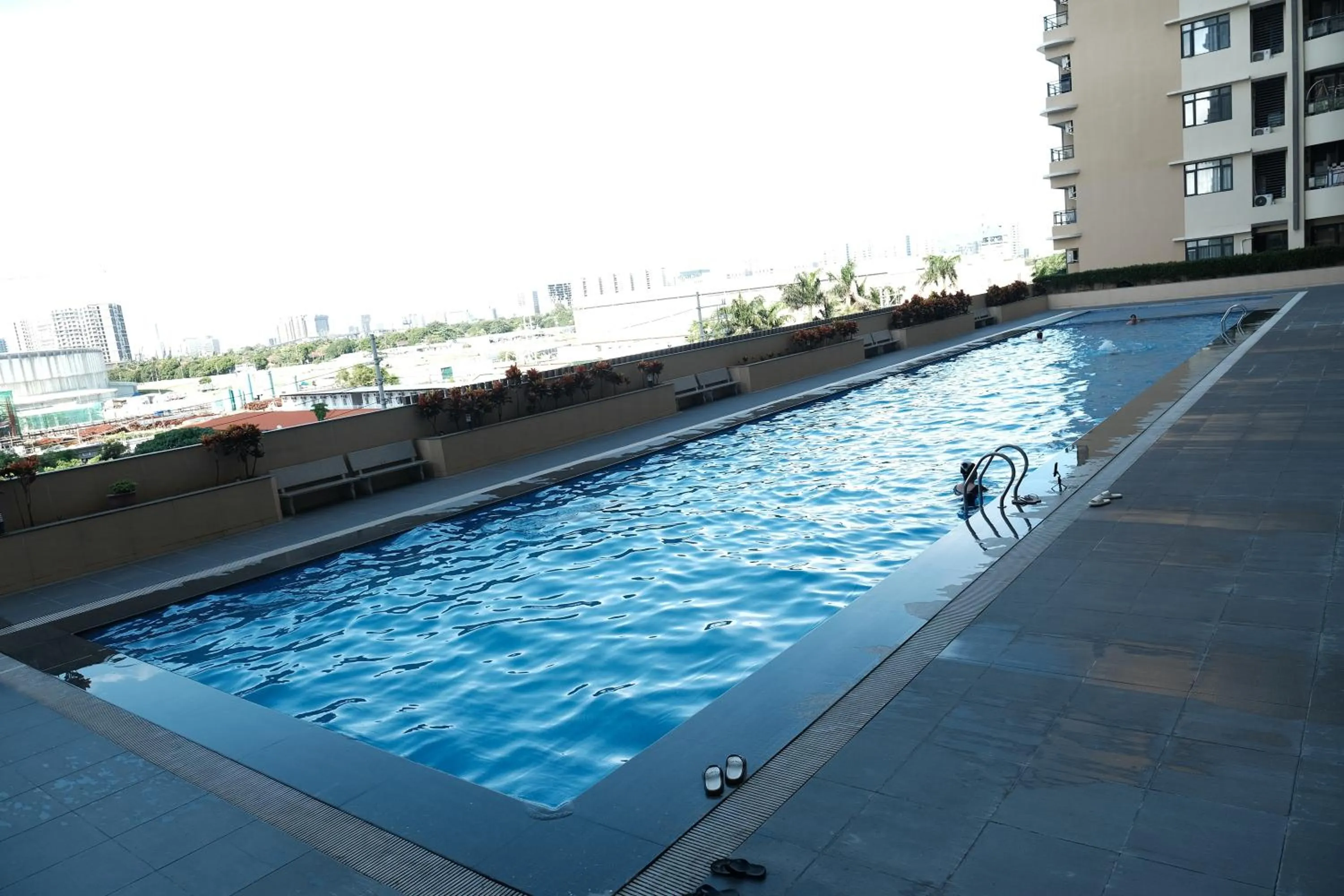 Pool view in Golden Seagulls Hotel