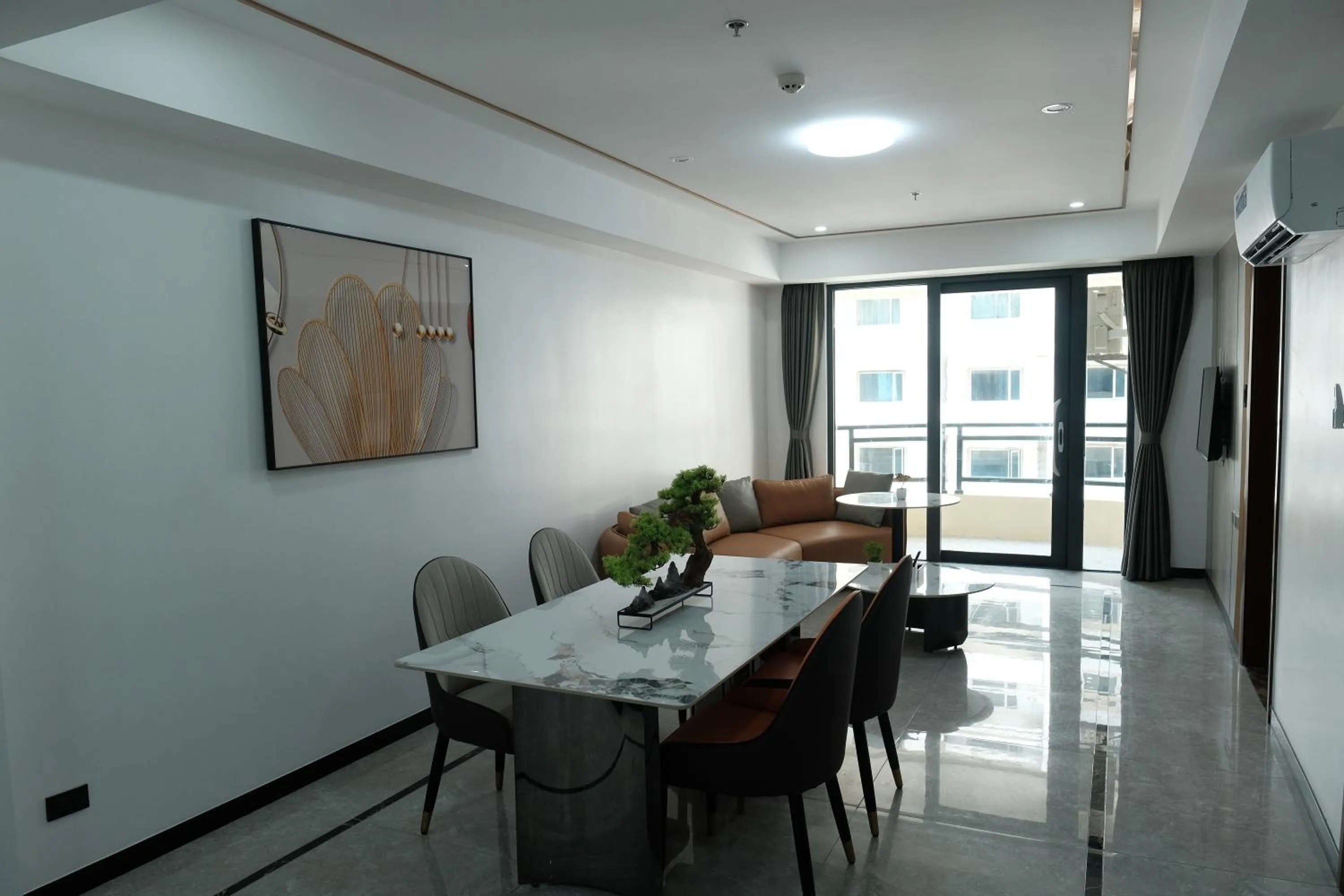 Living room in Golden Seagulls Hotel