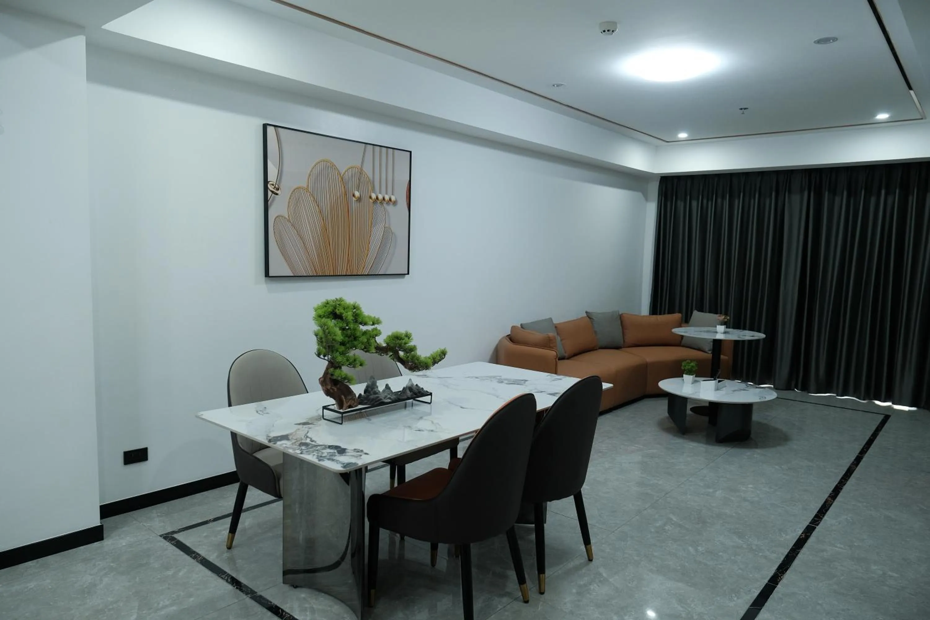 Living room in Golden Seagulls Hotel