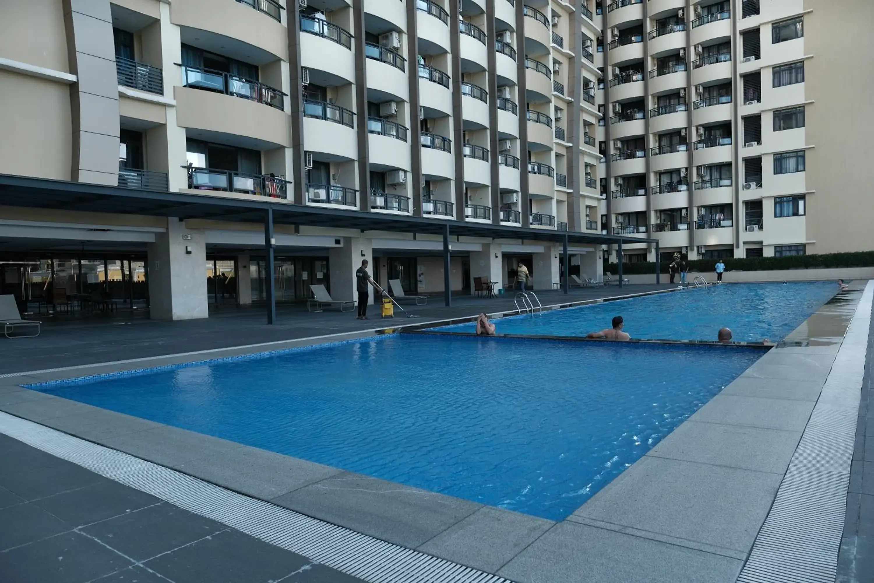 Pool view in Golden Seagulls Hotel Pool view in Golden Seagulls Hotel