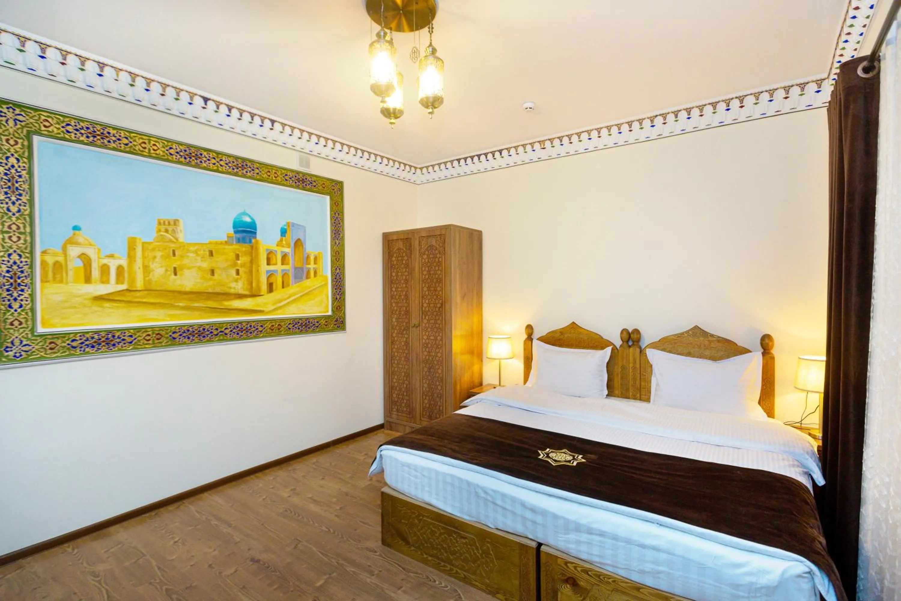 Bed in Iman Hotel