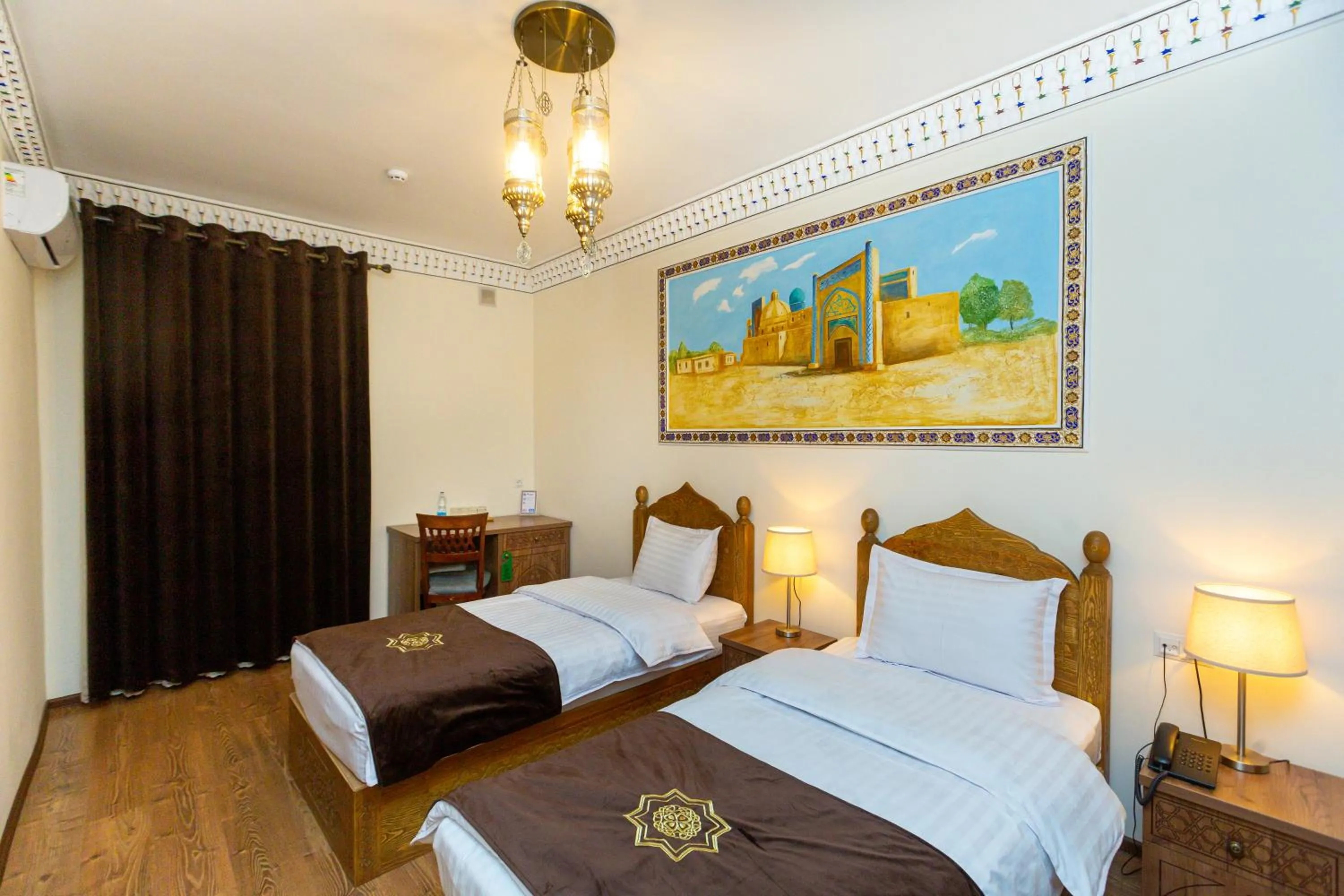 Bed in Iman Hotel