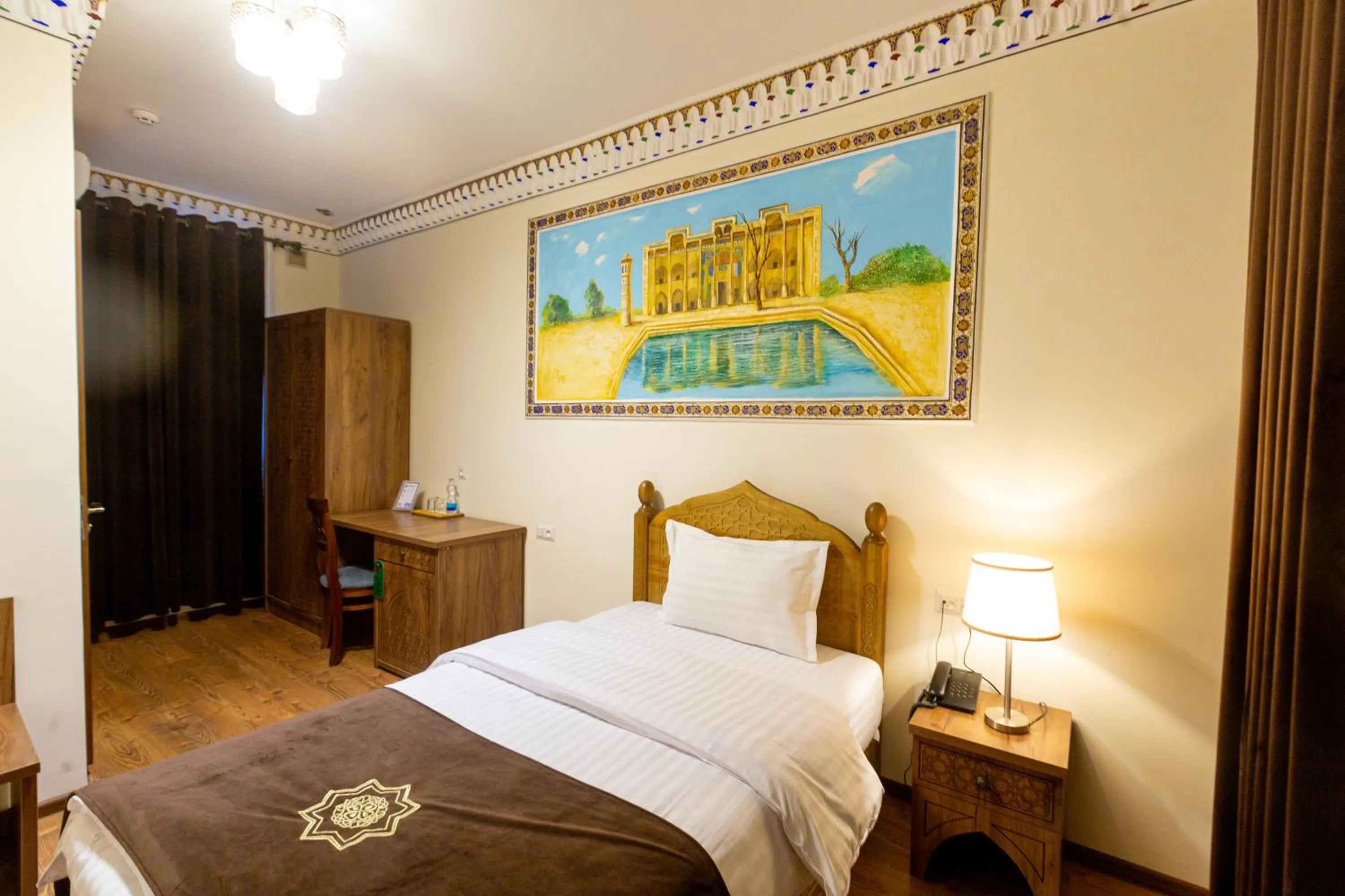 Bed in Iman Hotel