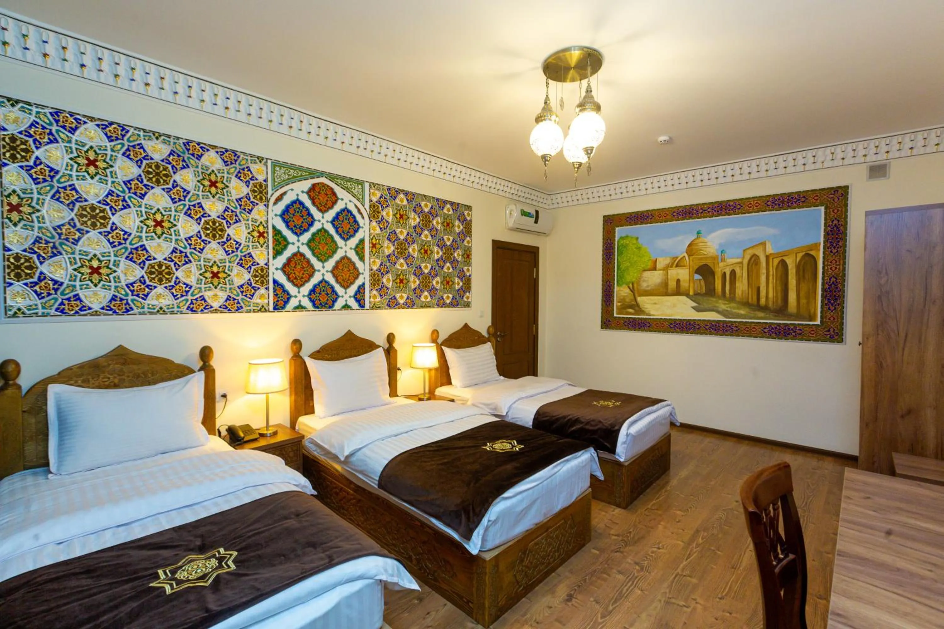 Bed in Iman Hotel