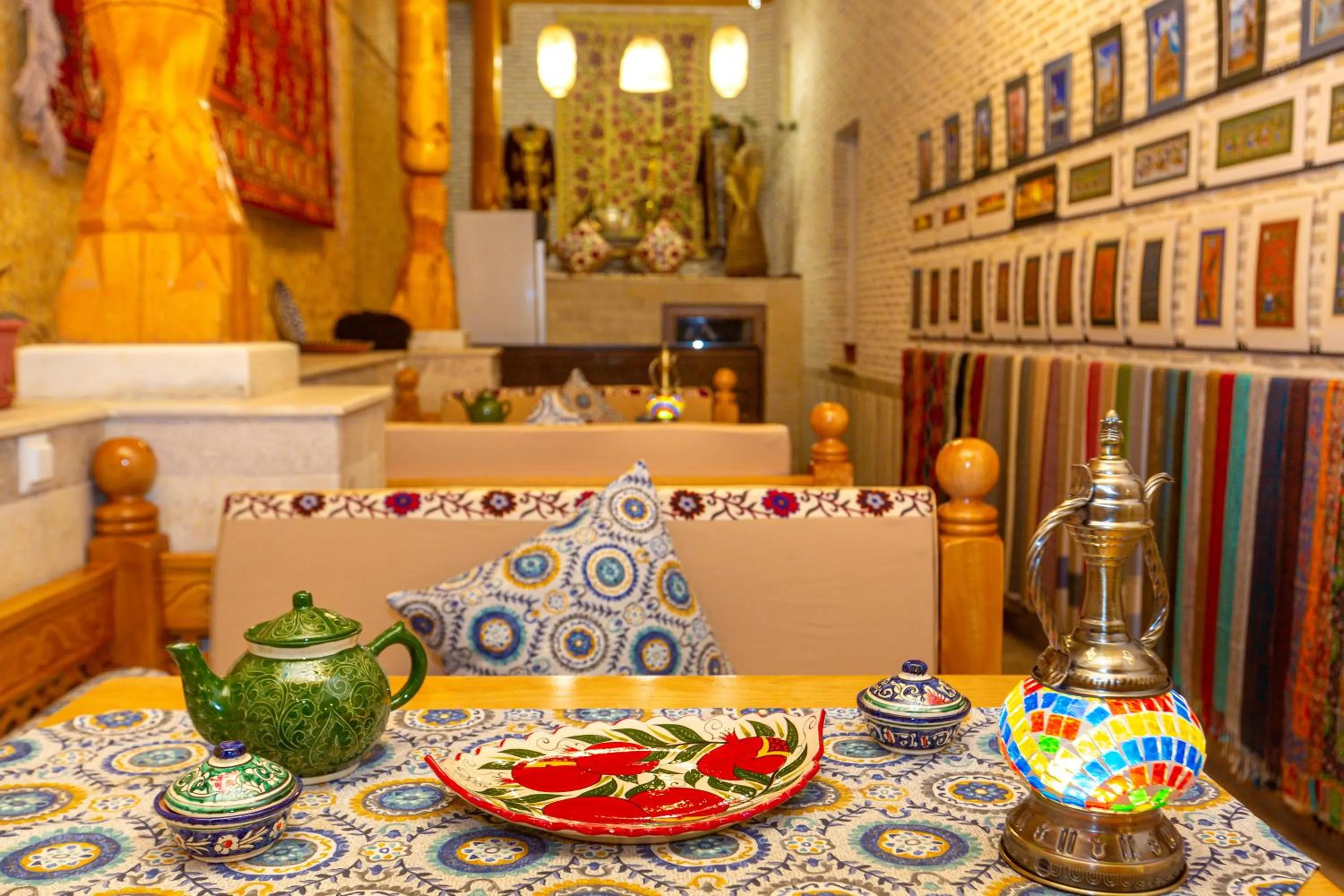 Living room in Iman Hotel