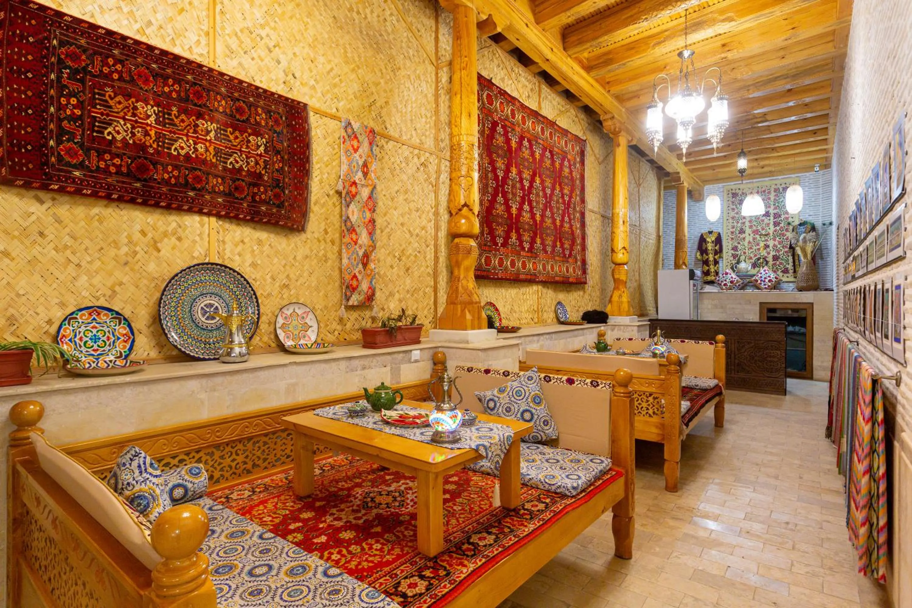 Living room in Iman Hotel