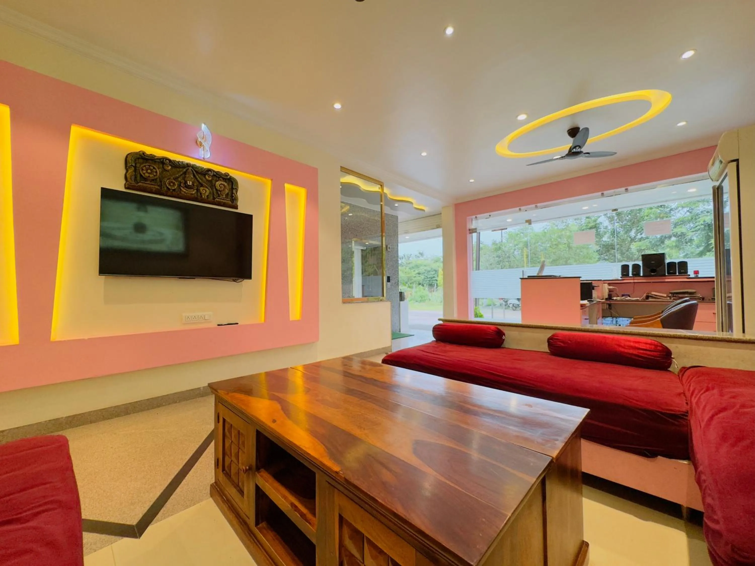 Property building in Hotel Jyotirlinga- One Way Drop to Mahakal Temple