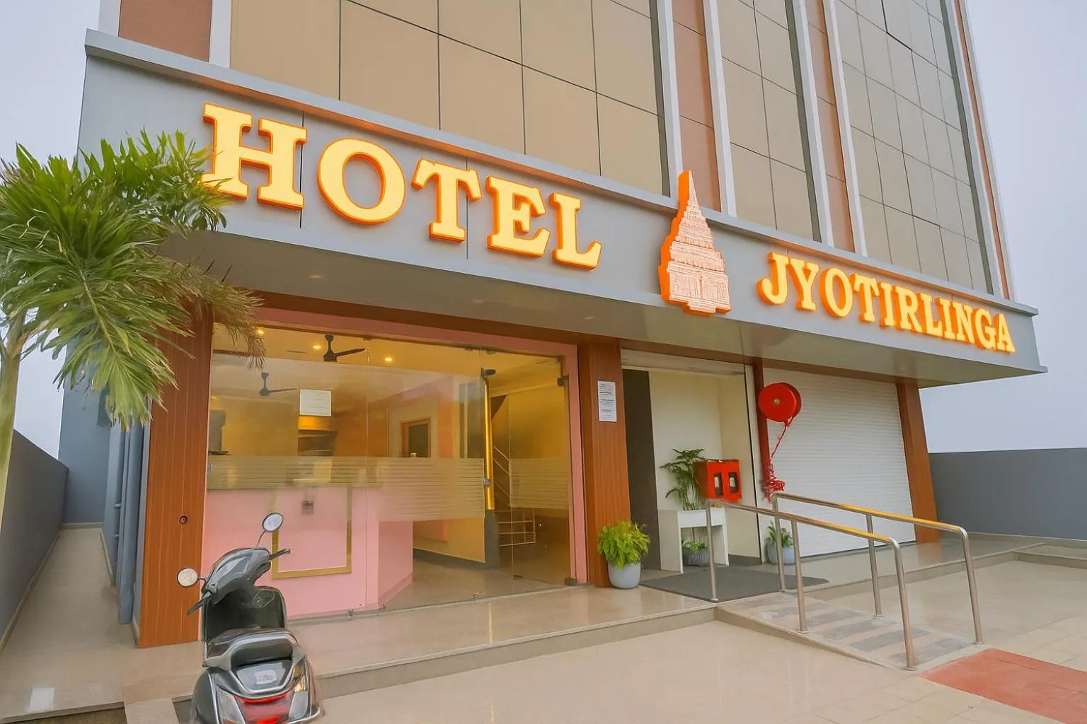 Property building in Hotel Jyotirlinga- One Way Drop to Mahakal Temple