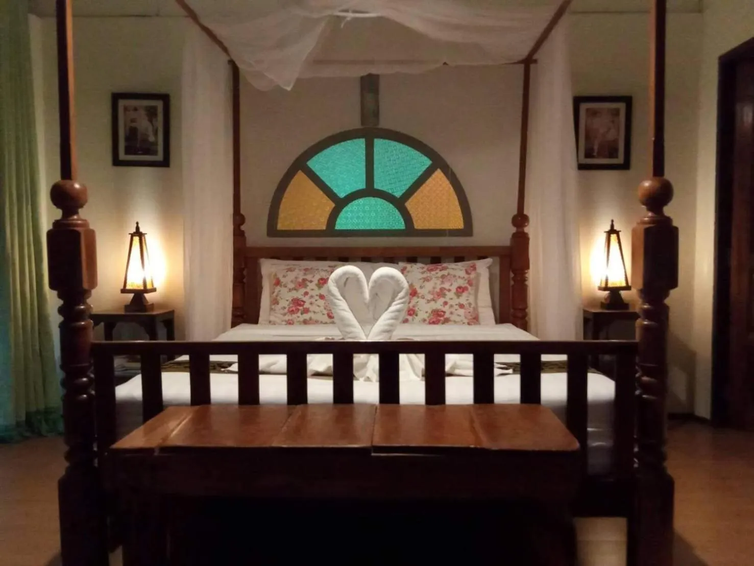 Bed in Baan B&B Sukhothai