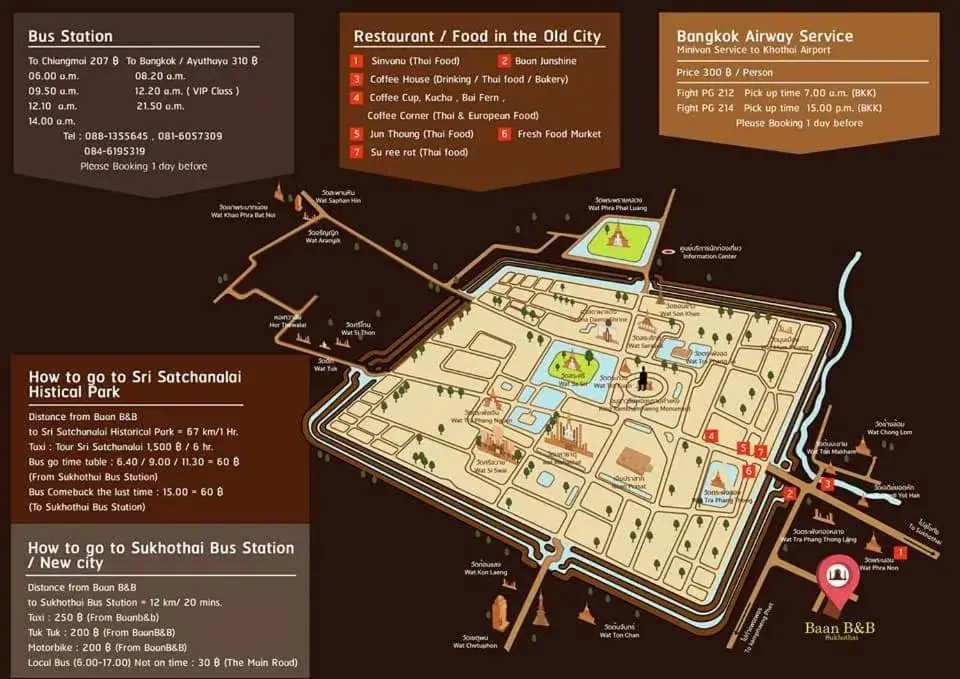 Baan B&B Sukhothai Baan B&B Sukhothai