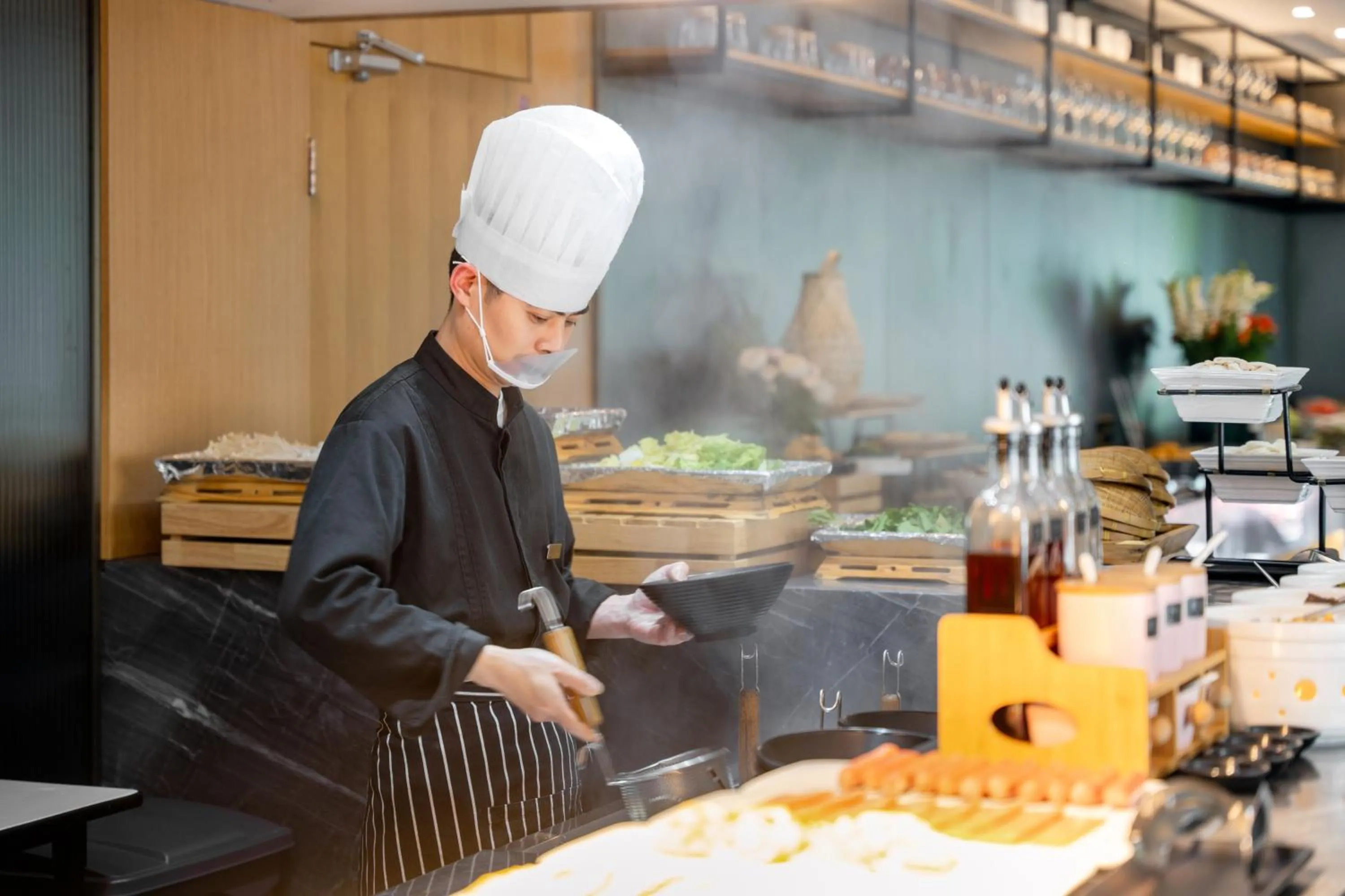 Food and drinks in SSAW Garden Hotel Ningbo Xikou