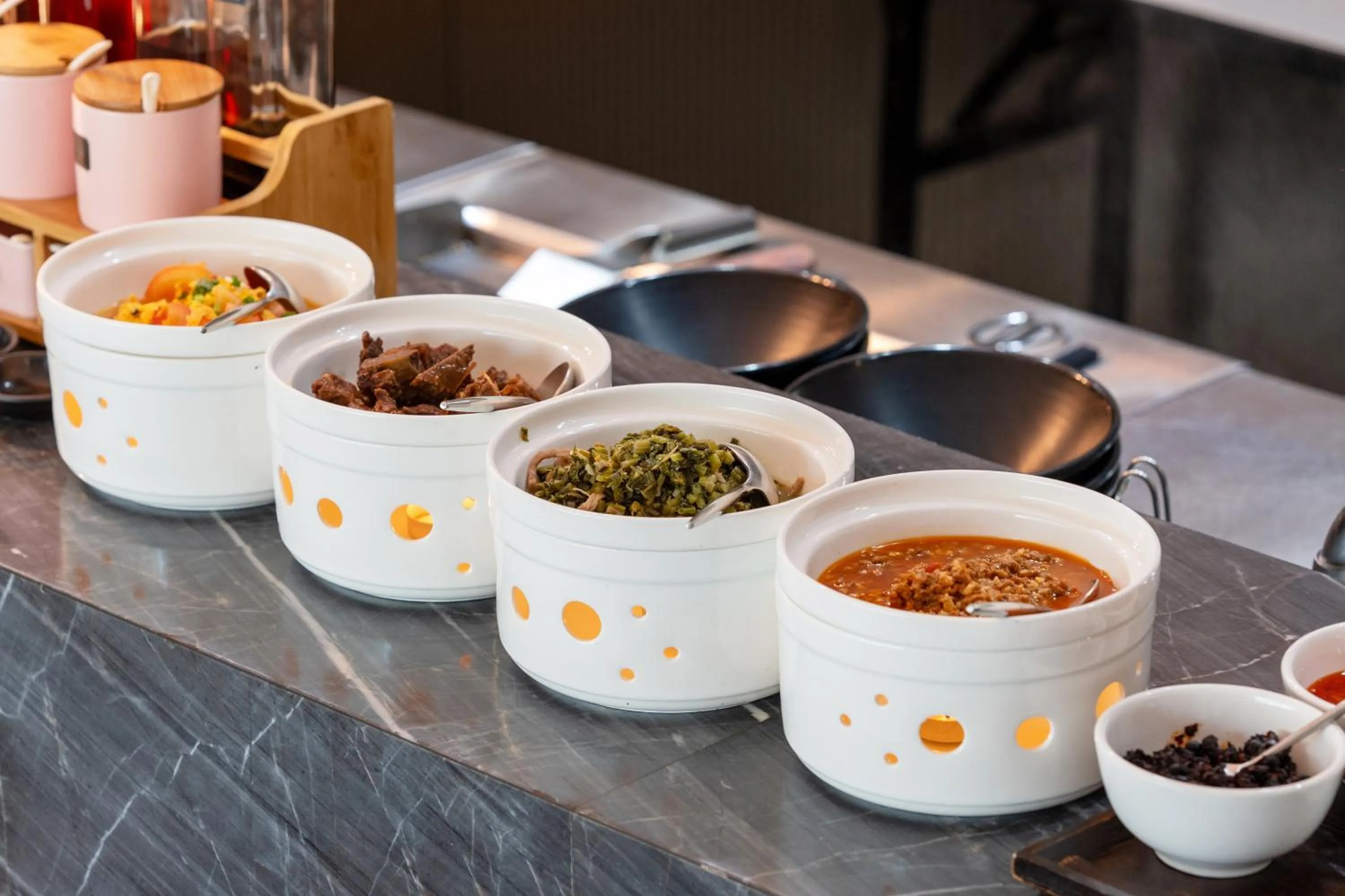 Breakfast in SSAW Garden Hotel Ningbo Xikou