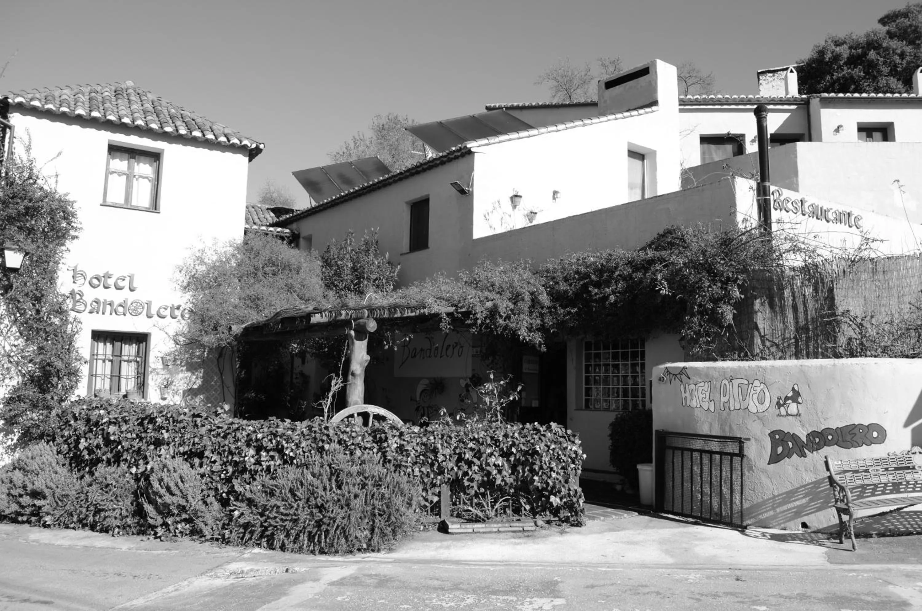Facade/entrance in Hotel Restaurante Bandolero