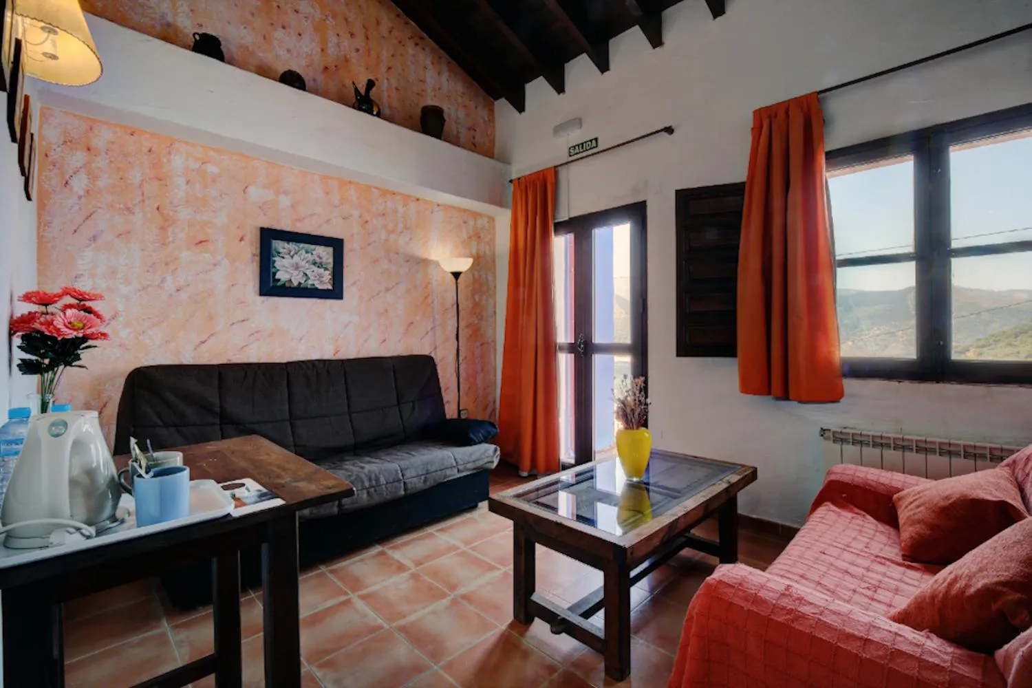 Living room in Hotel Restaurante Bandolero