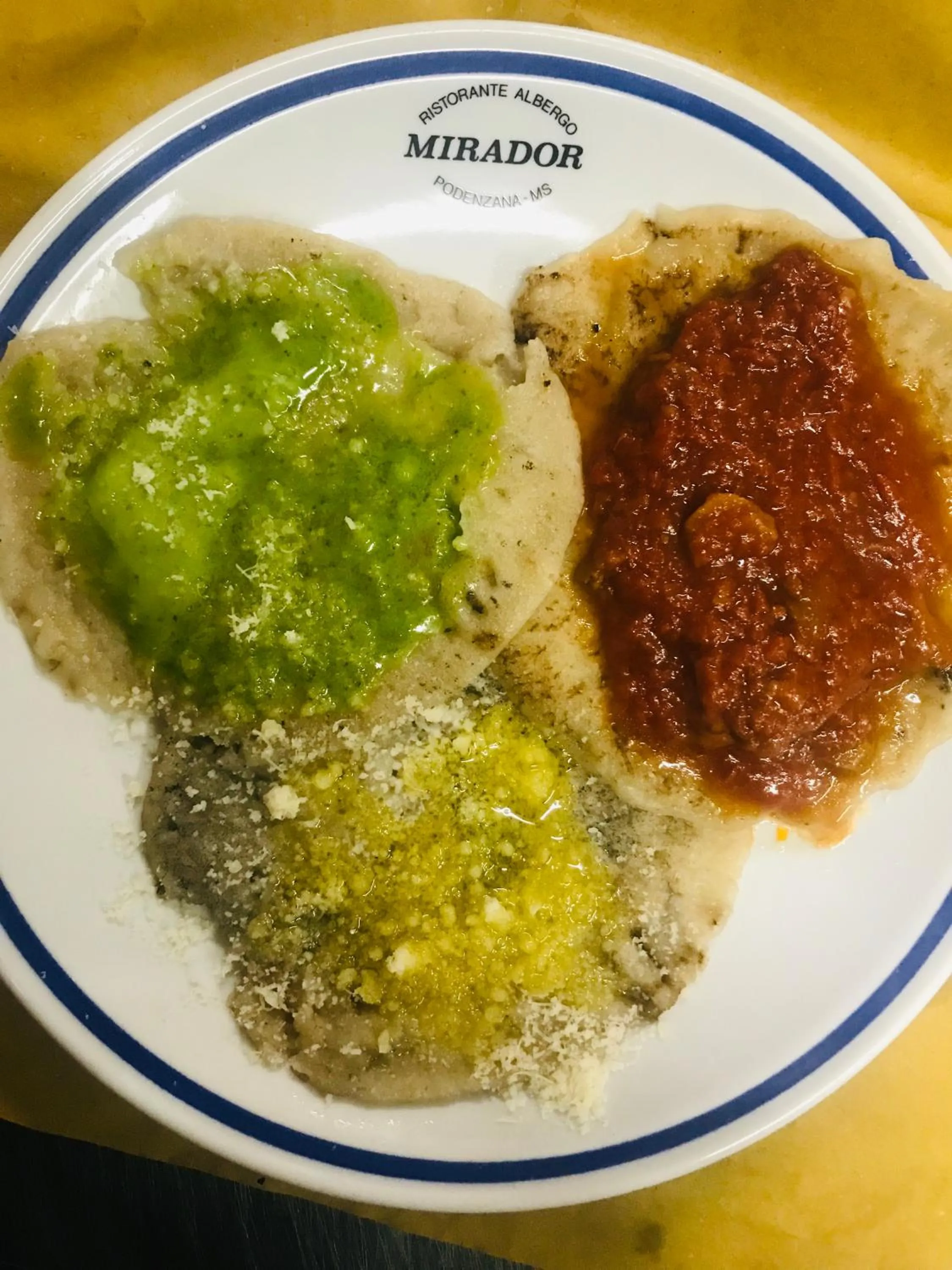 Food close-up in Hotel Mirador