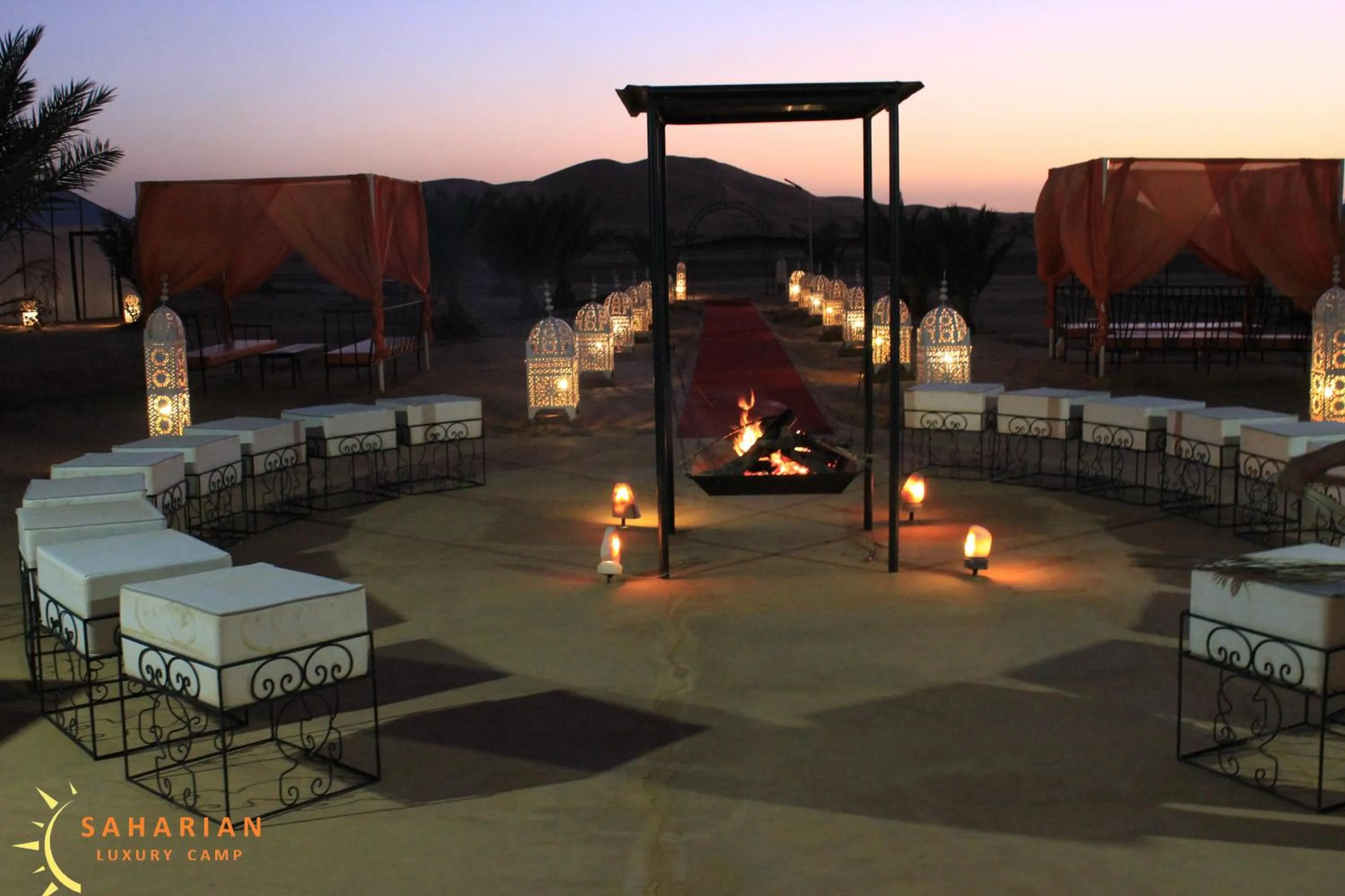 Property building in Merzouga Luxury Camp