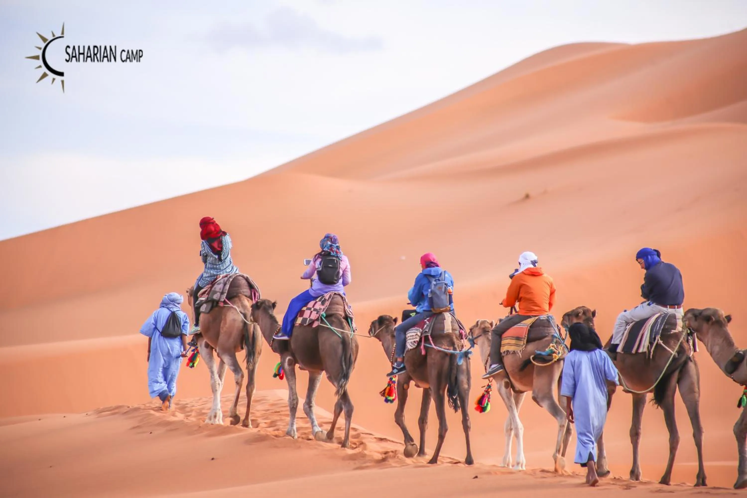 People in Merzouga Luxury Camp