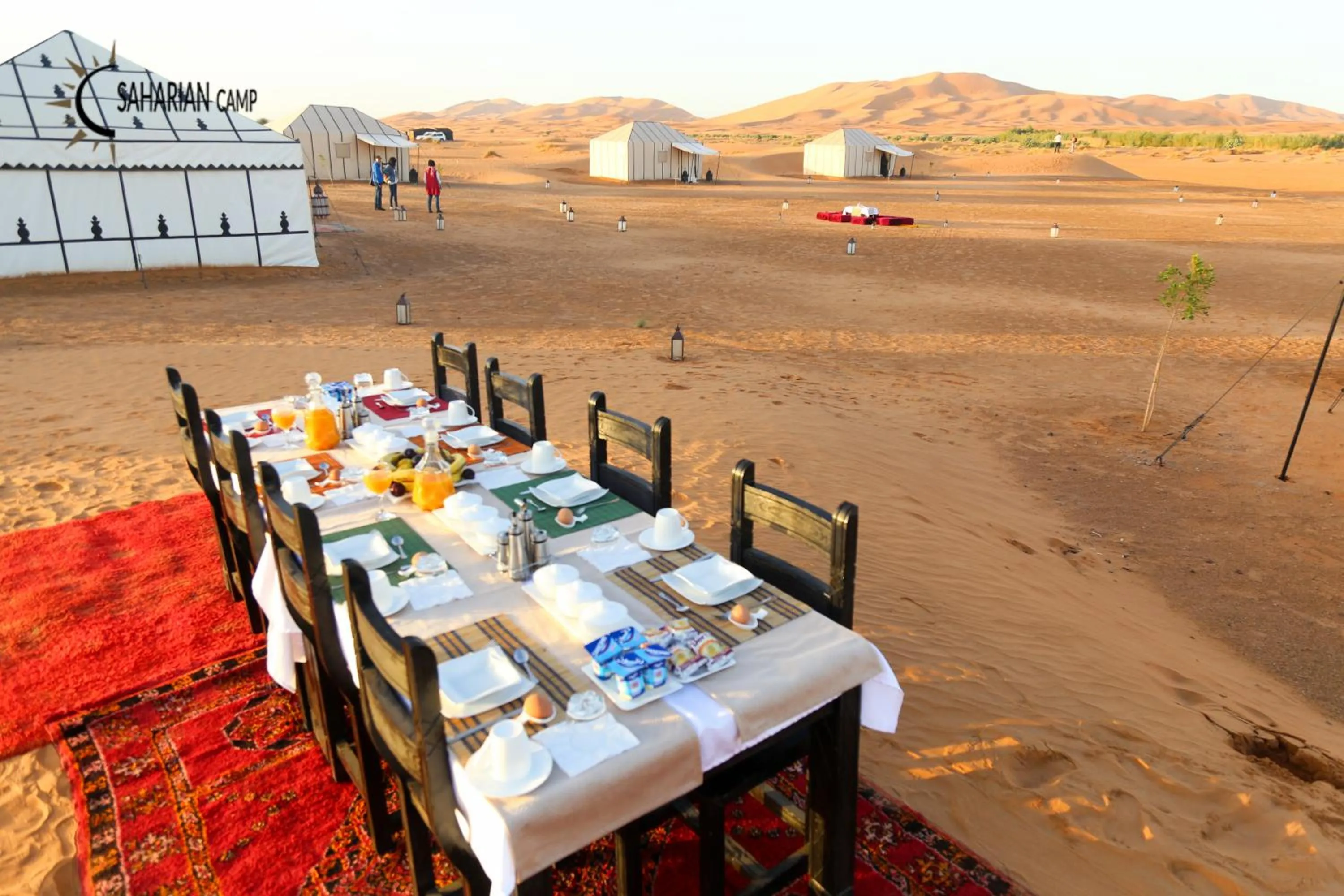 Breakfast in Merzouga Luxury Camp