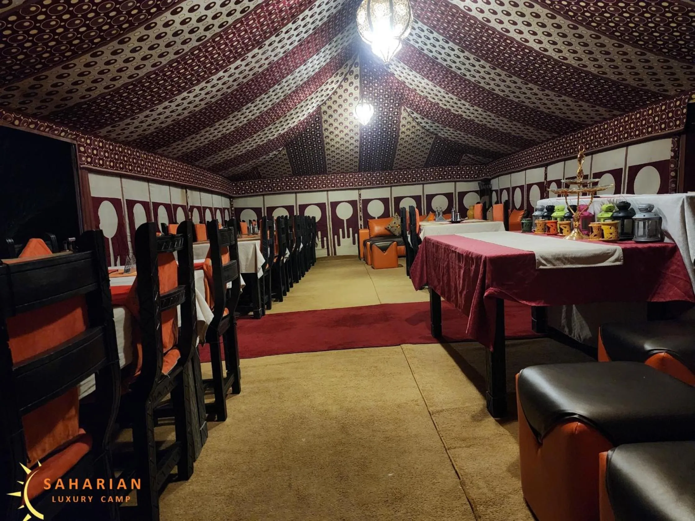 Restaurant/places to eat in Merzouga Luxury Camp