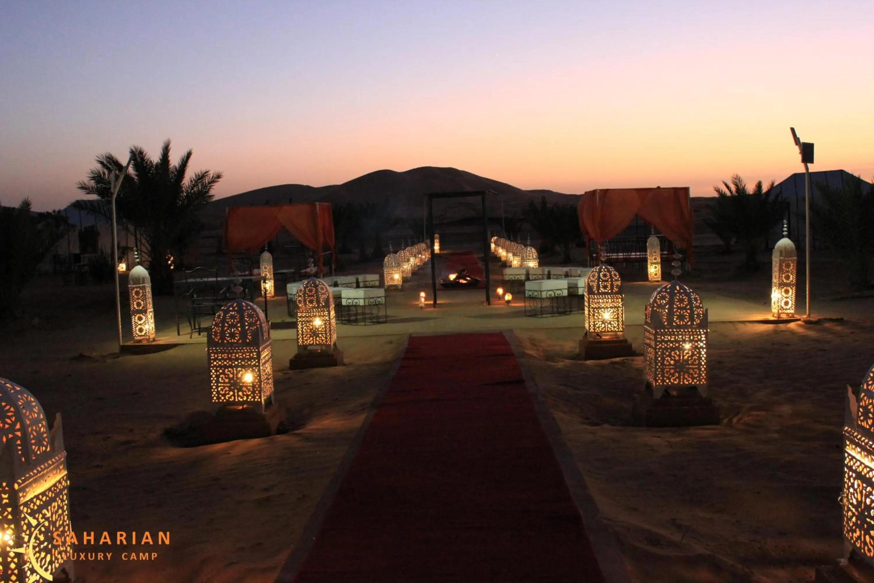 Property building in Merzouga Luxury Camp