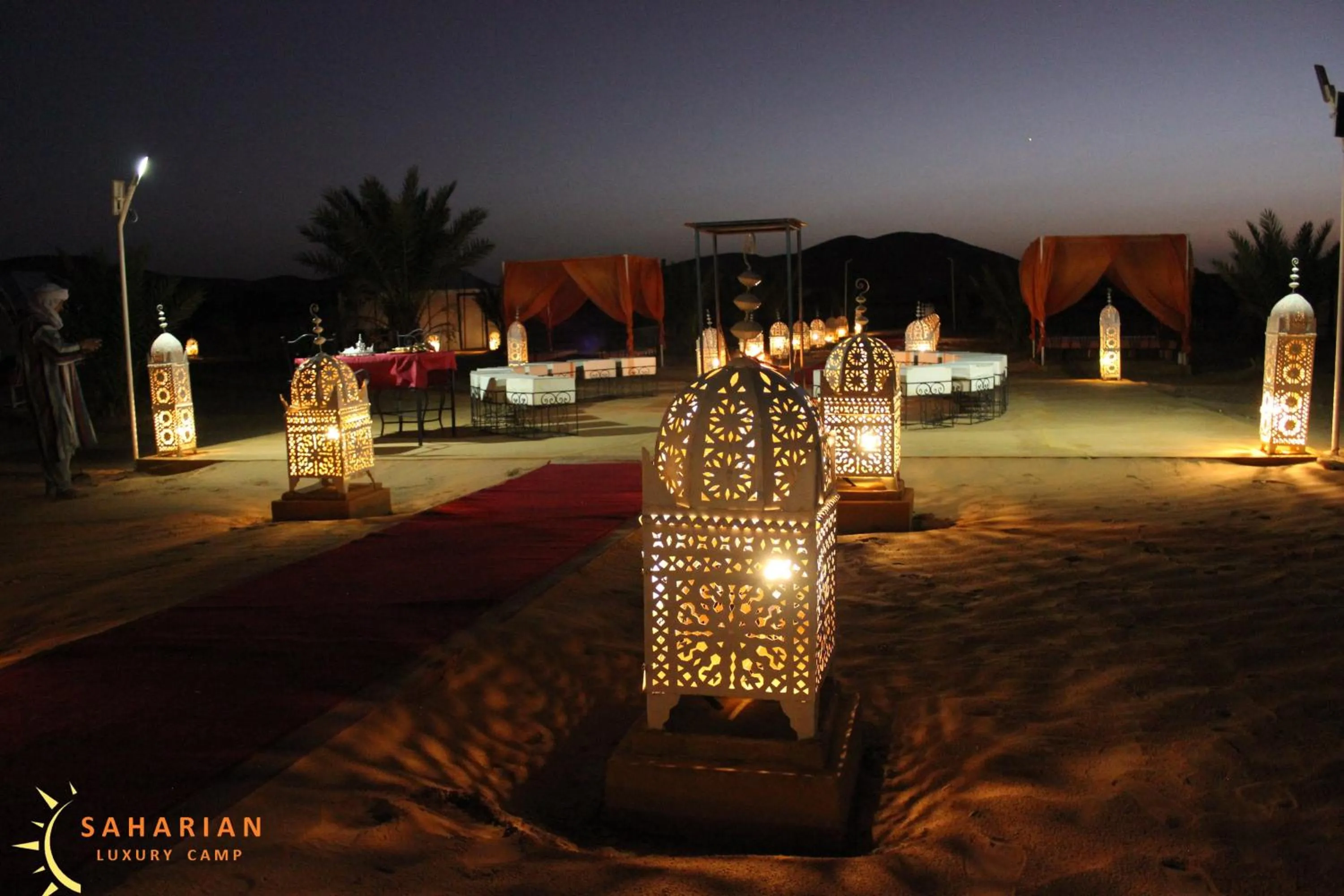Property building in Merzouga Luxury Camp