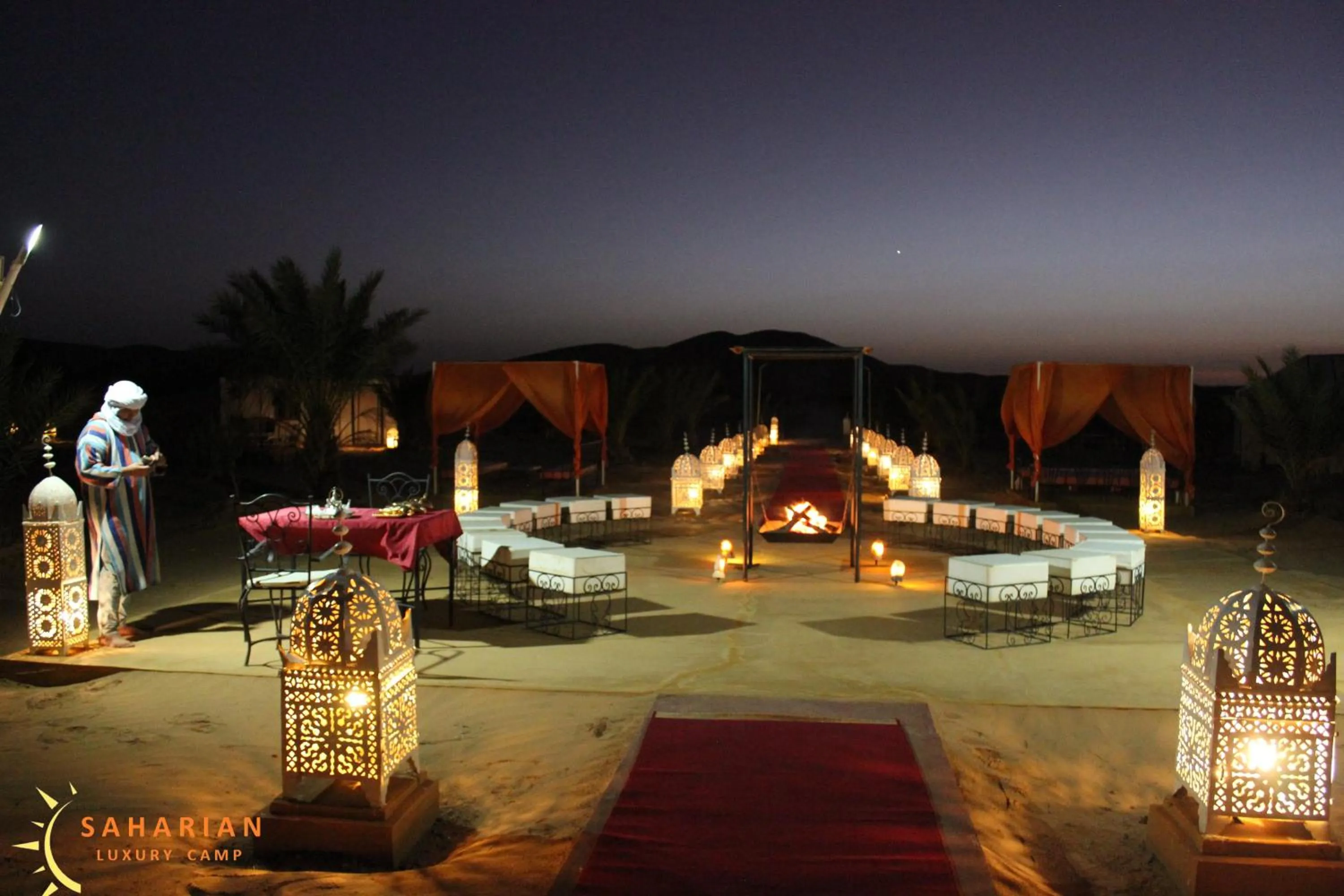 Property building in Merzouga Luxury Camp