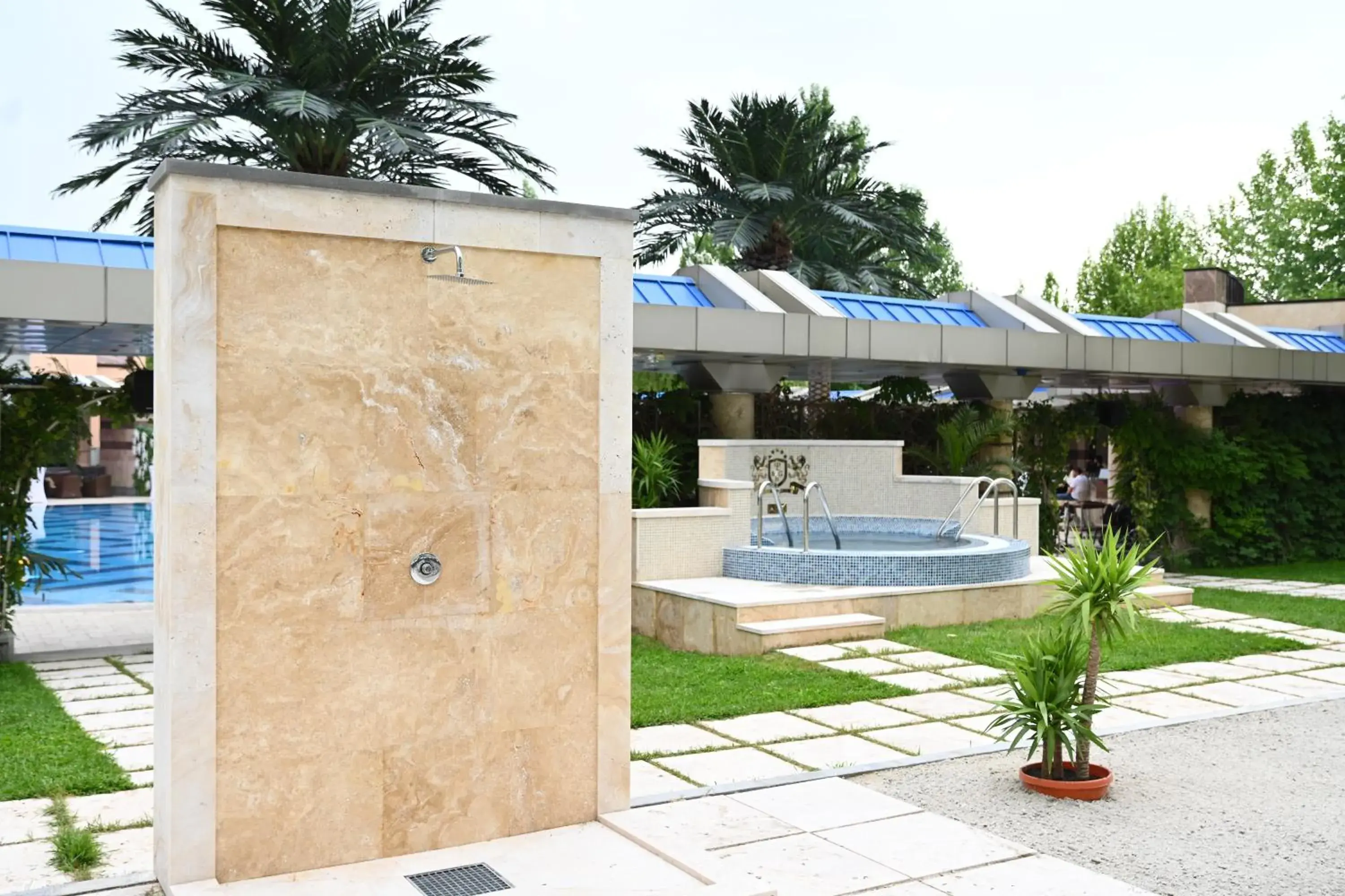 Pool view in Multi Grand Pharaon Hotel Pool view in Multi Grand Pharaon Hotel