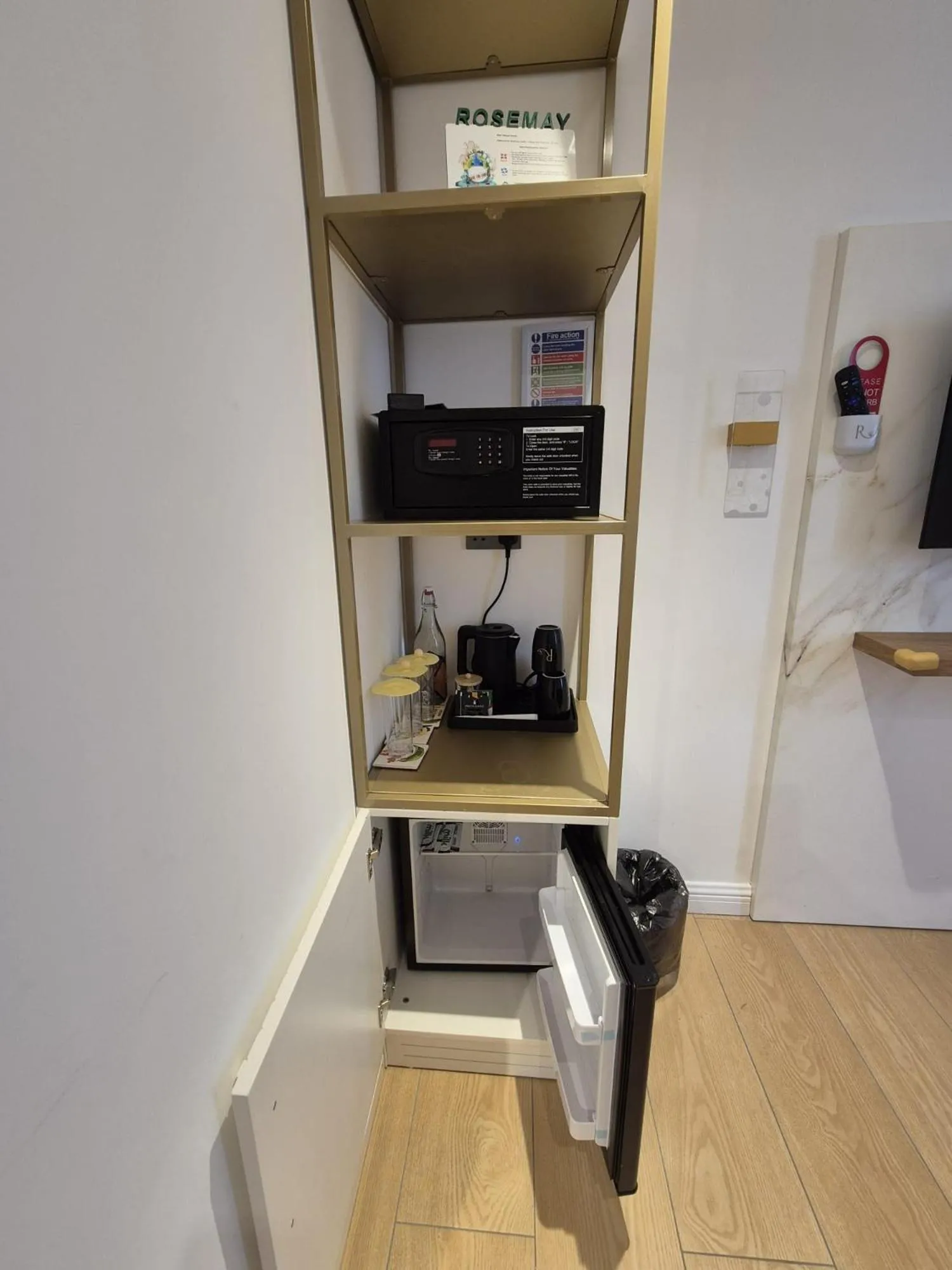 safe in Rosemay Boutique Hotel Near Heathrow Airport