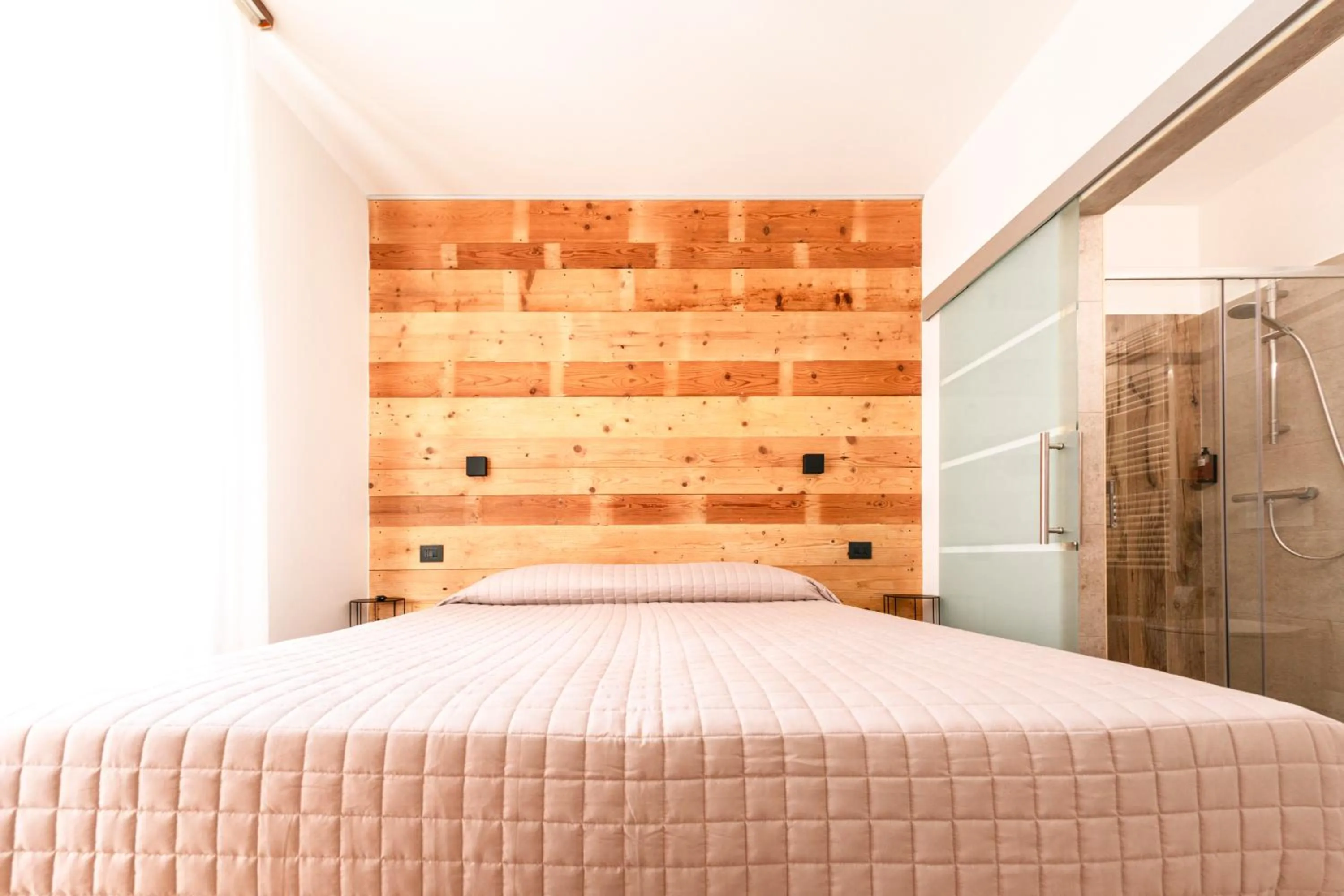 Bed in Hotel Vittoria