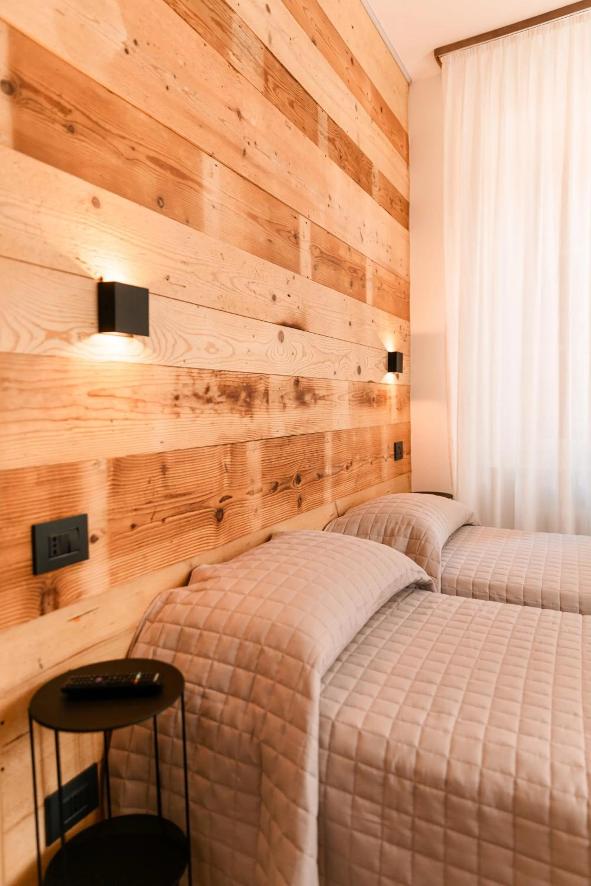 Bed in Hotel Vittoria