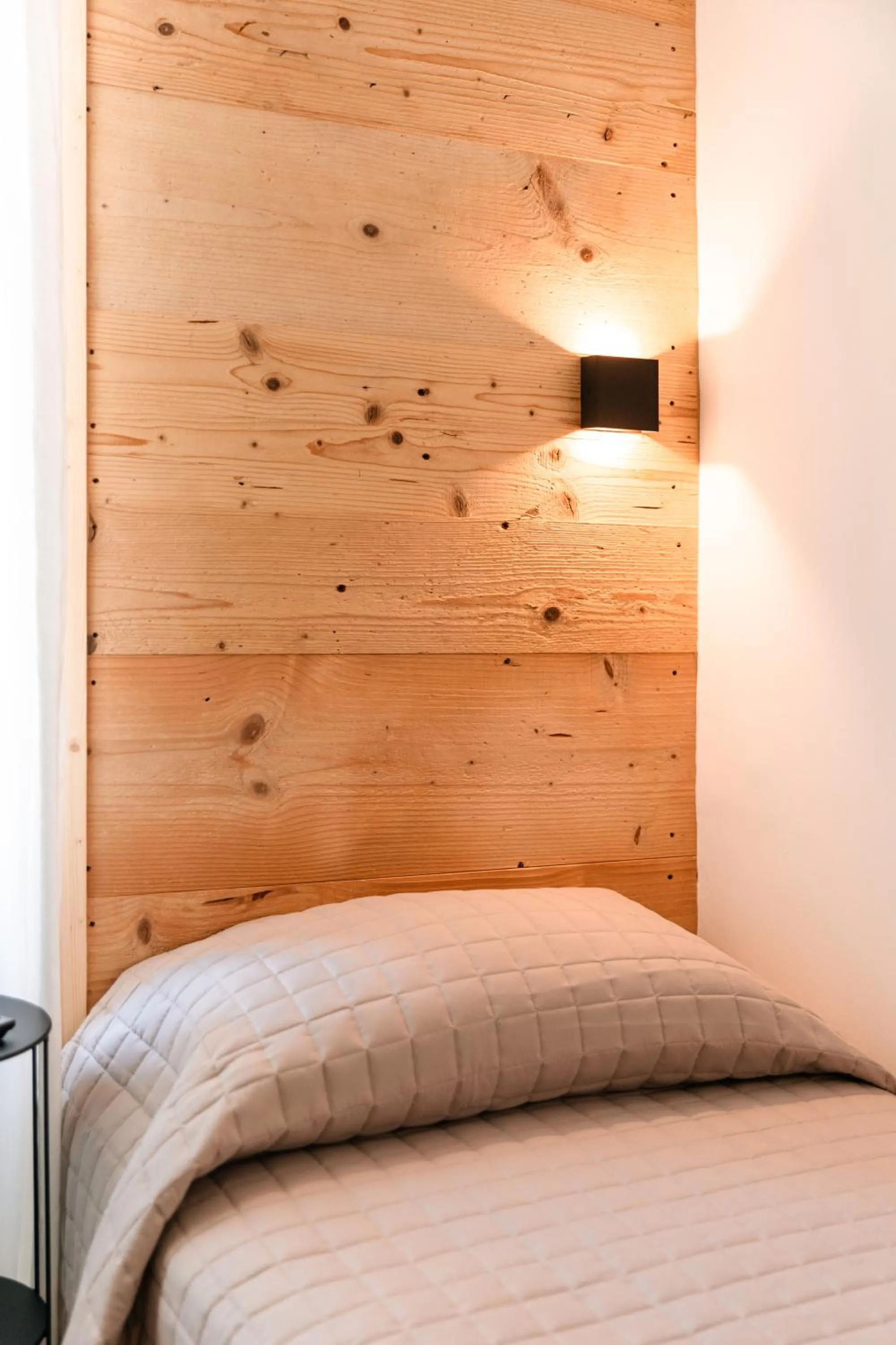 Bed in Hotel Vittoria