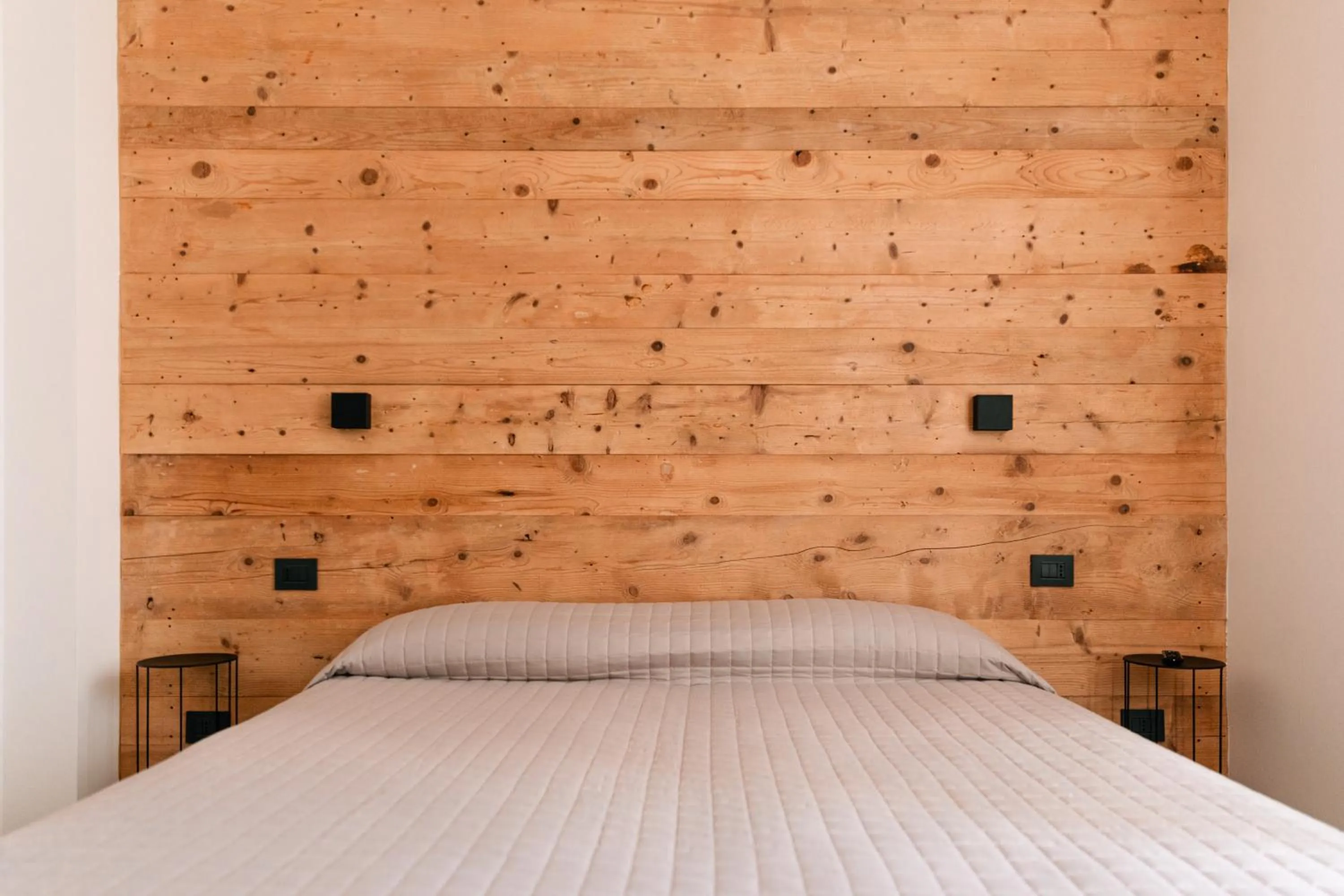 Bed in Hotel Vittoria