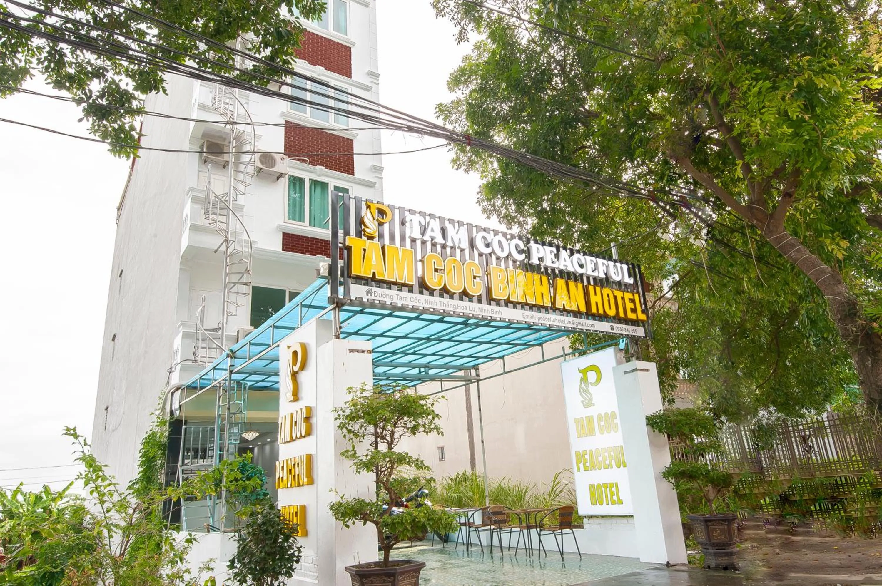 Property building in Tam Coc Peaceful Hotel